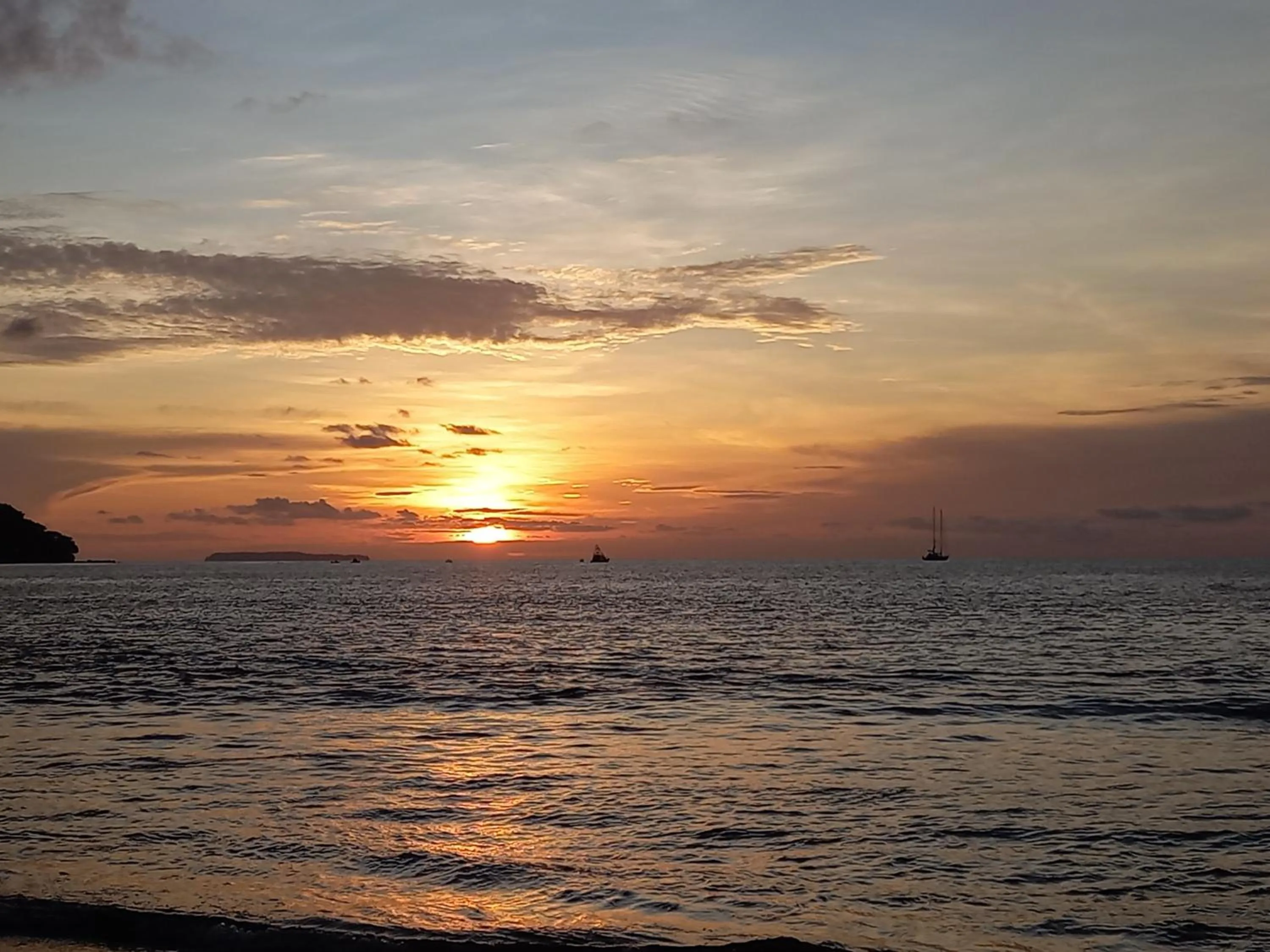 Sunset in Pirate Cove