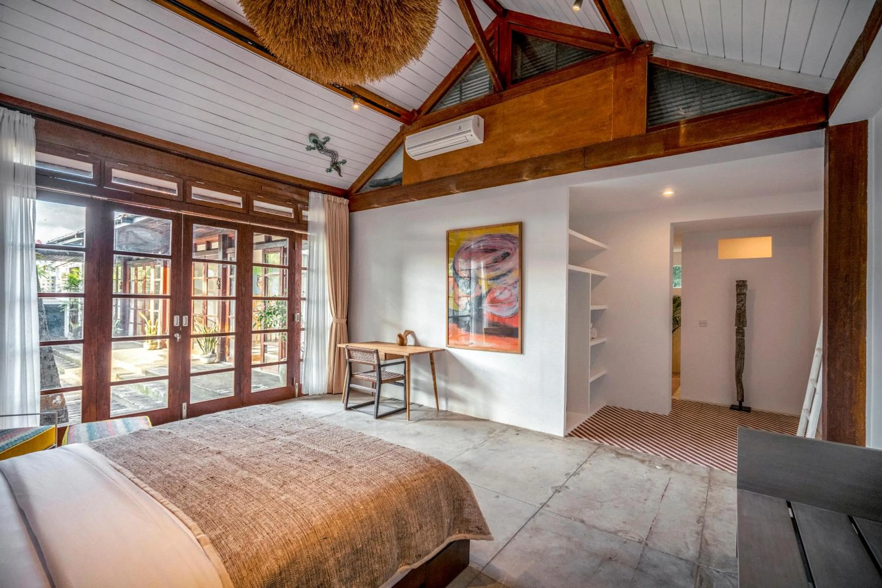 Bedroom, Bed in Batu Belig Living Apartment Seminyak