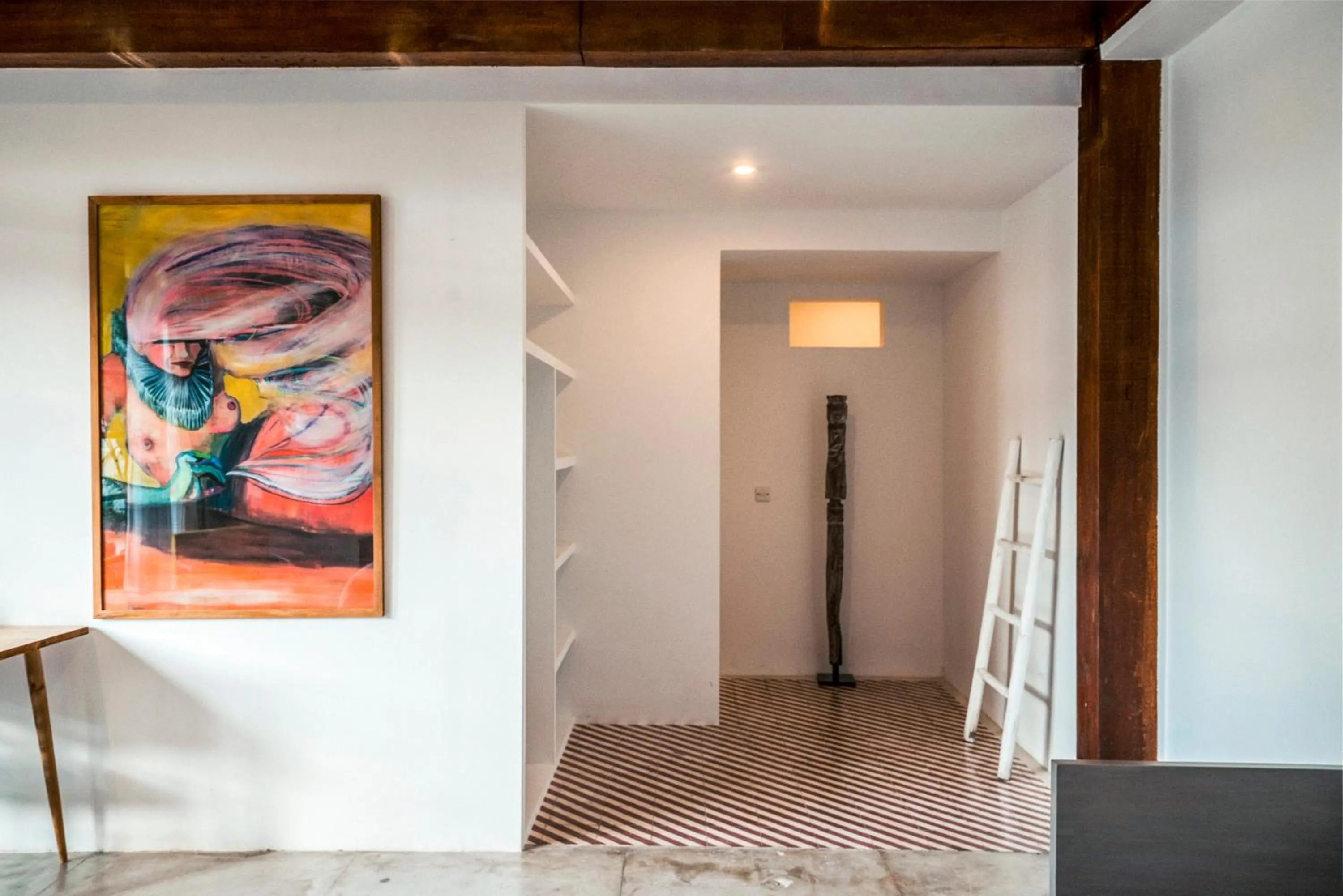 Decorative detail in Batu Belig Living Apartment Seminyak