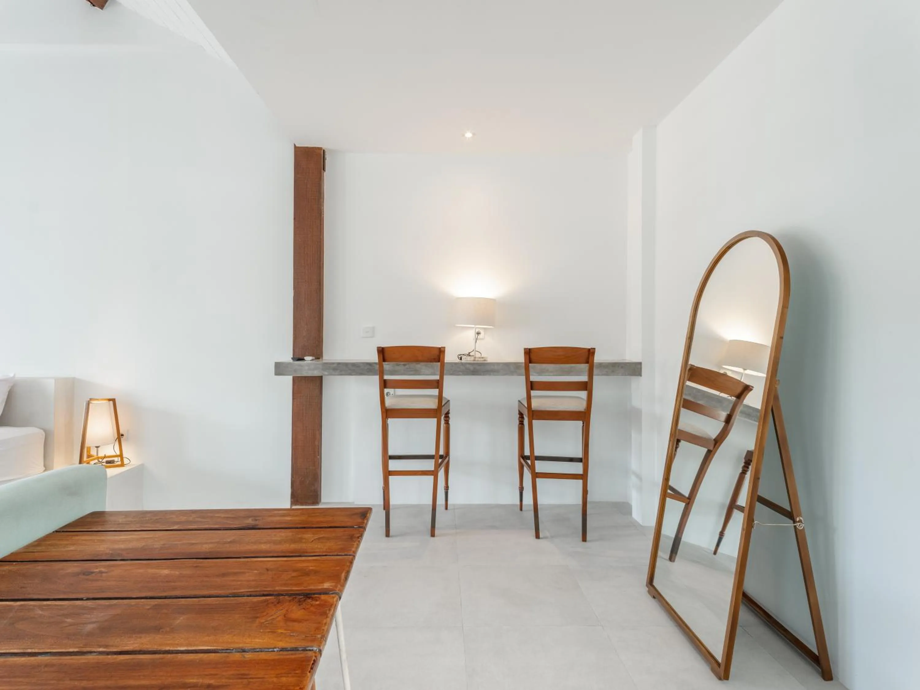 Living room in Batu Belig Living Apartment Seminyak