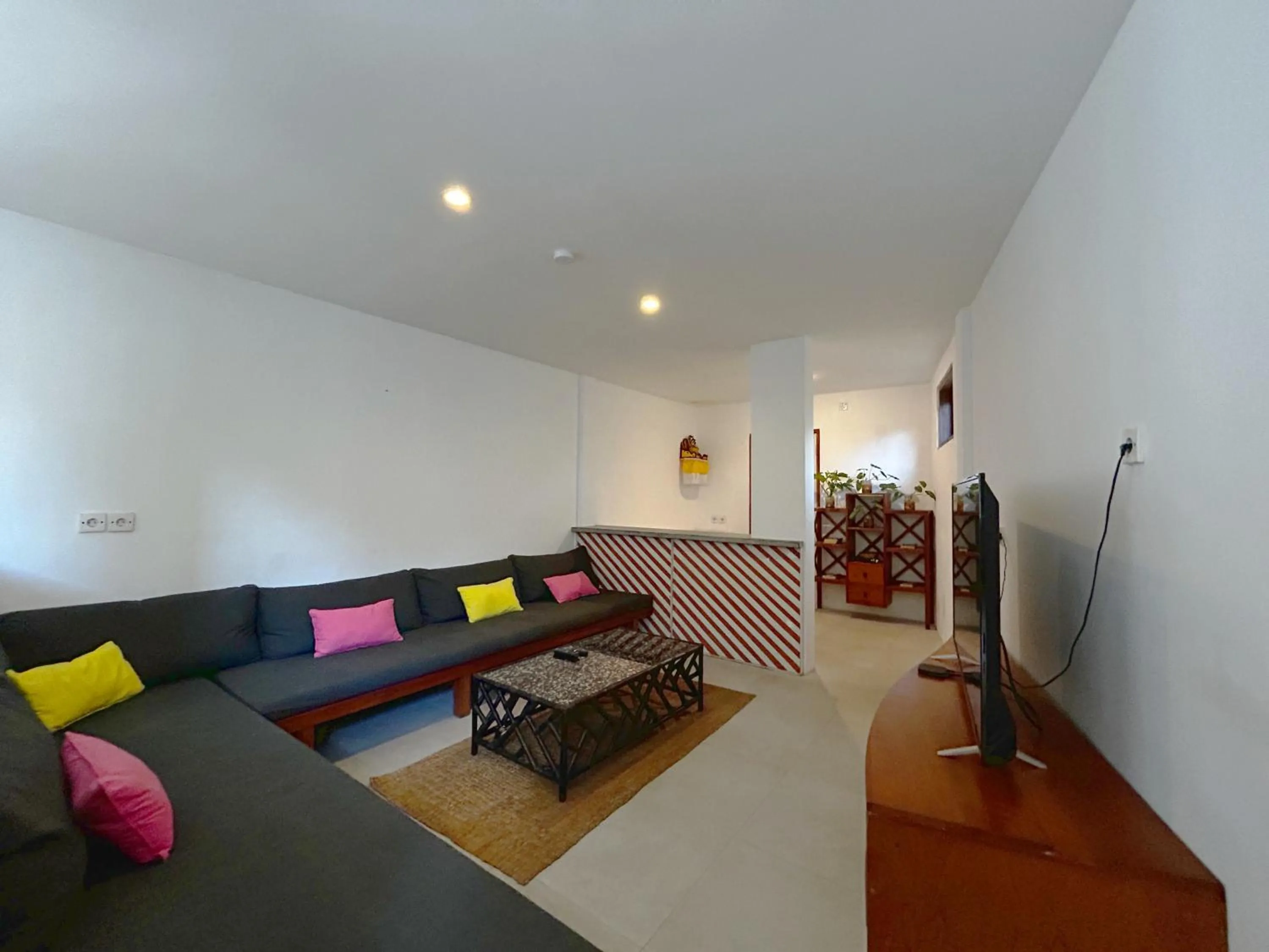 Communal lounge/ TV room in Batu Belig Living Apartment Seminyak