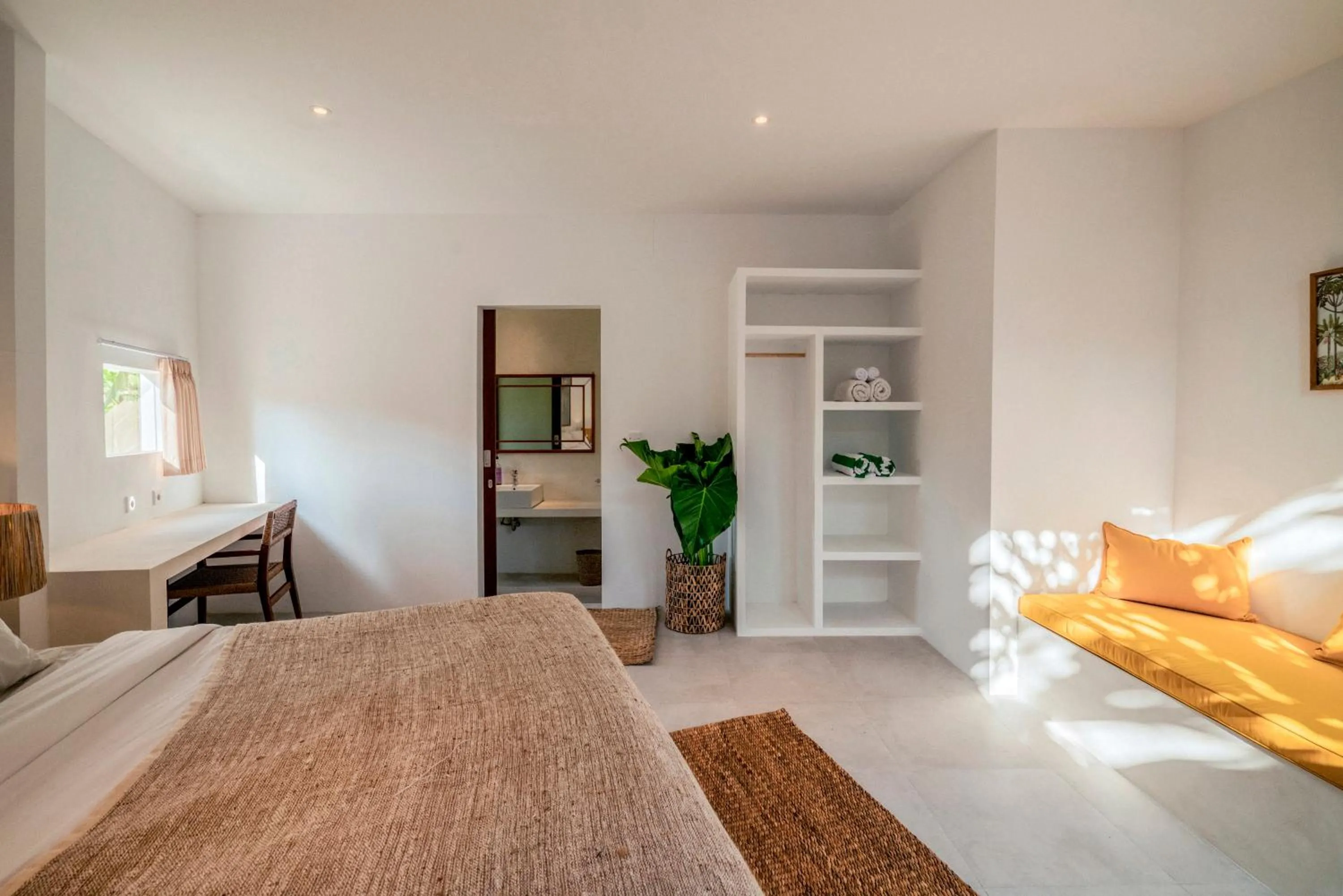 Bedroom, Bed in Batu Belig Living Apartment Seminyak