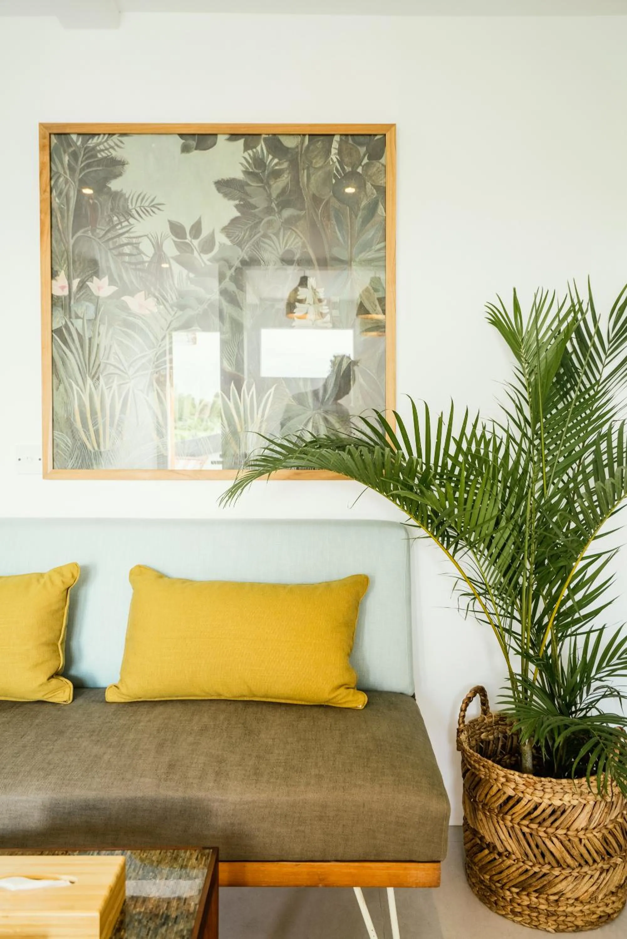 Seating area in Batu Belig Living Apartment Seminyak