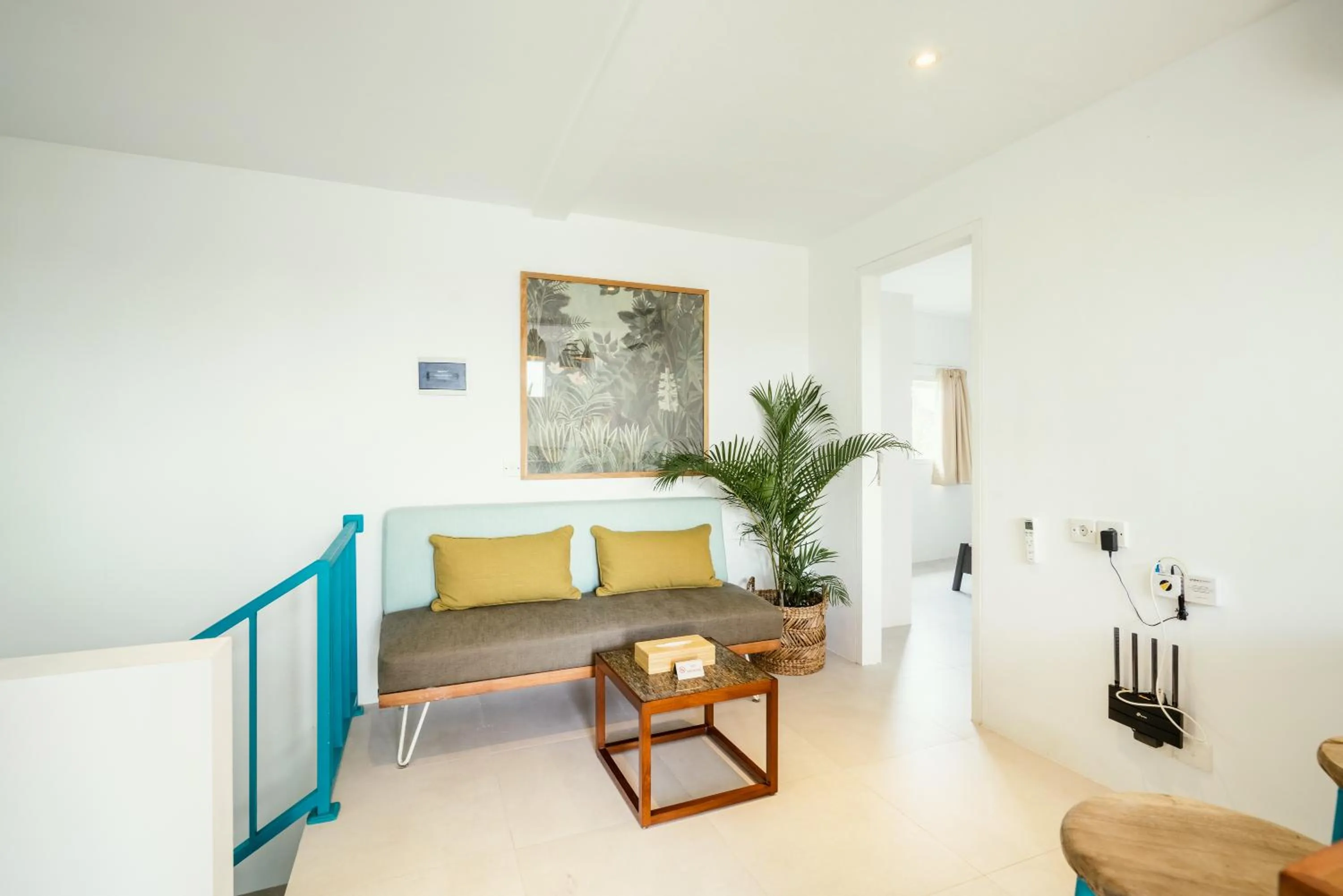 Living room in Batu Belig Living Apartment Seminyak