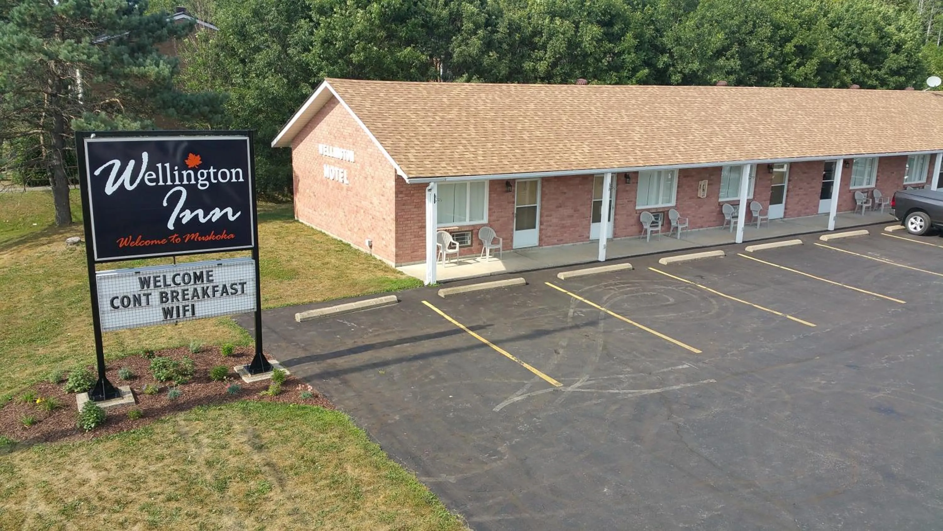 Property logo or sign in Wellington Inn