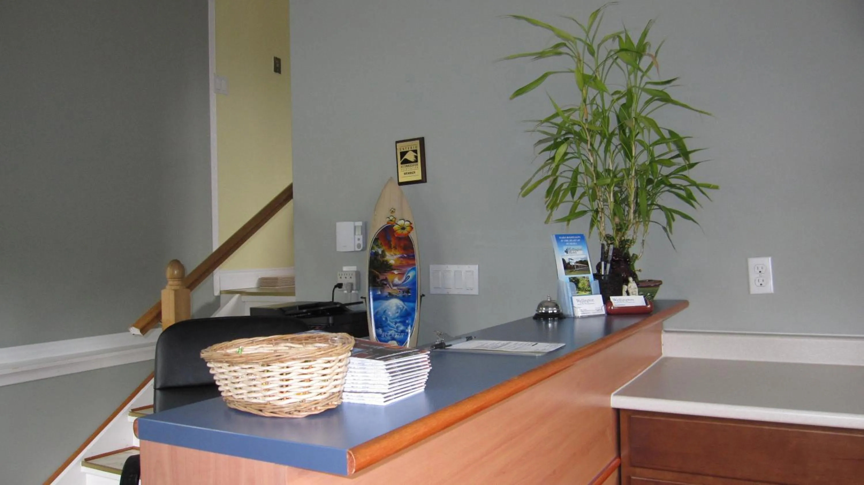 Lobby or reception in Wellington Inn