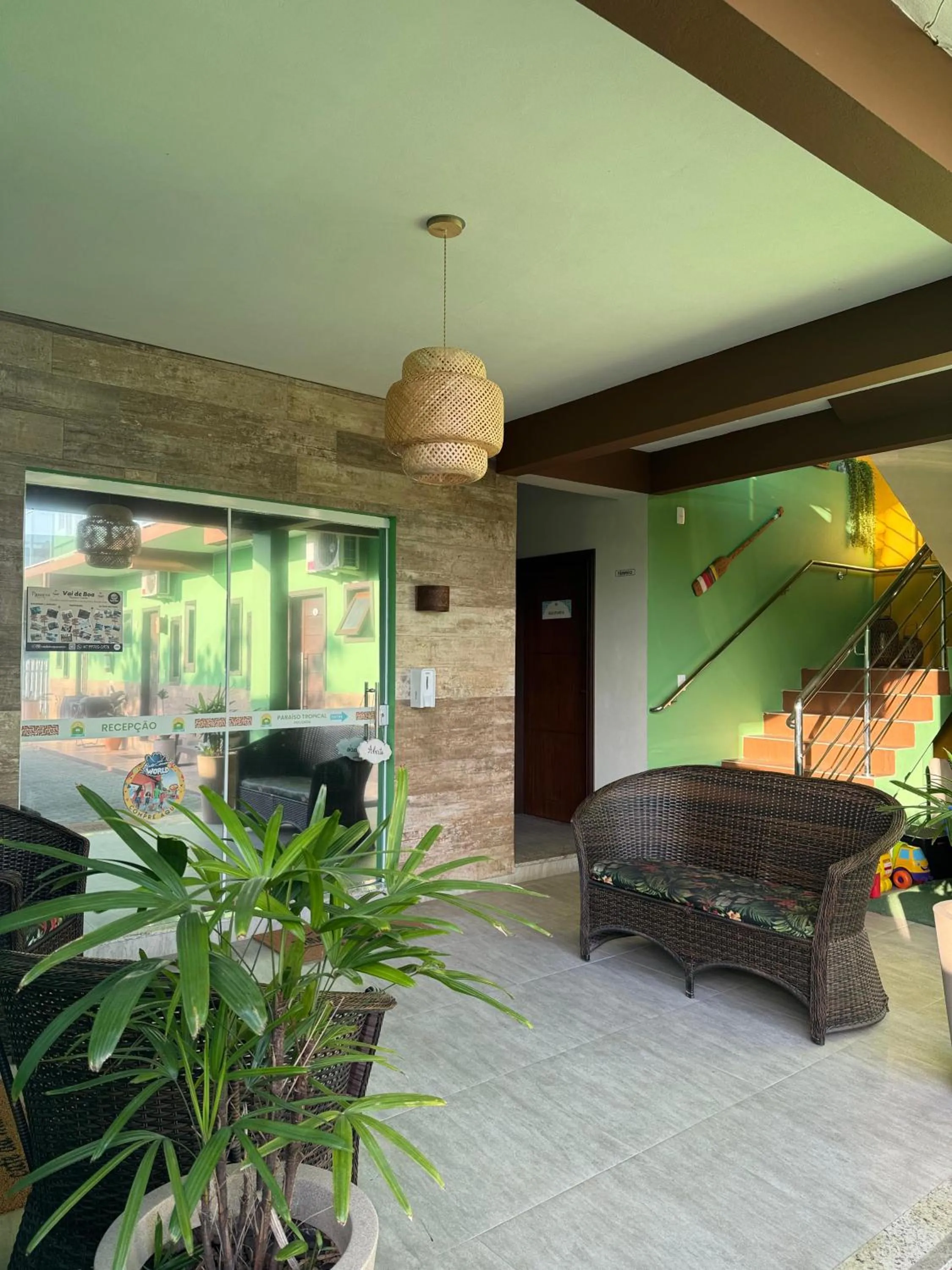 Patio in Pousada Paraíso Tropical