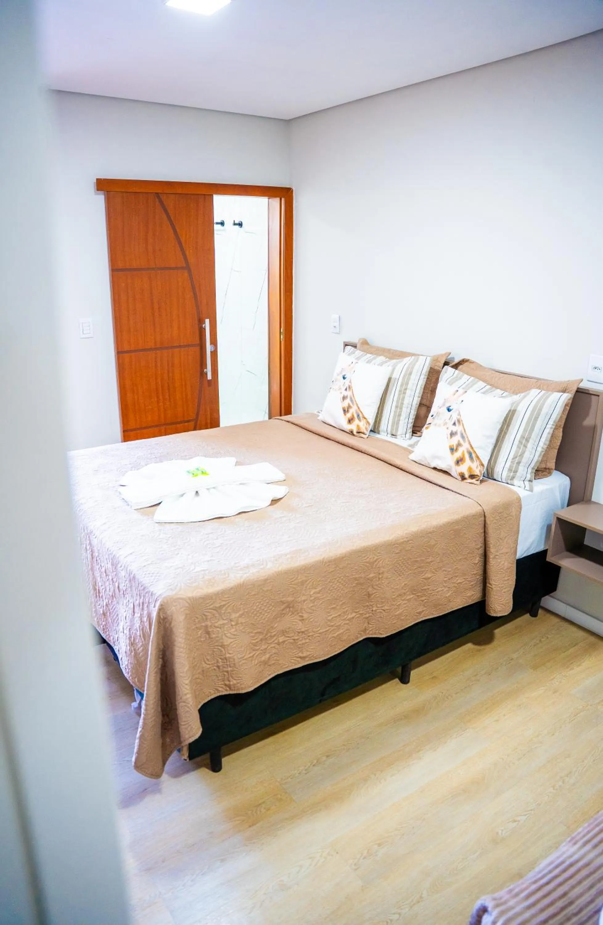 Bed in Pousada Paraíso Tropical