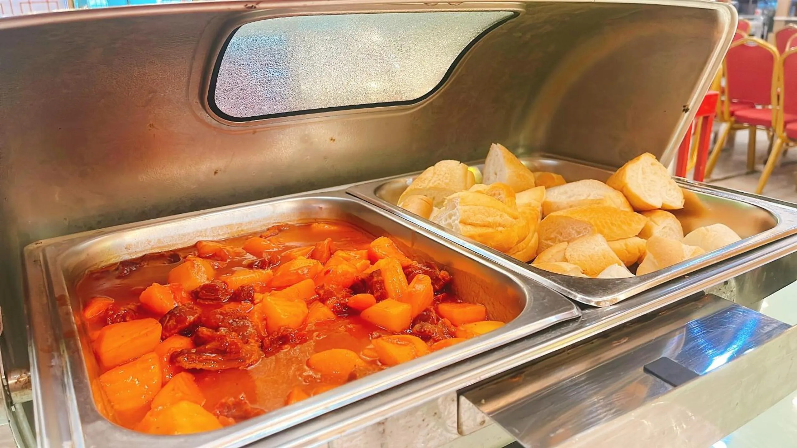 Dining area in Bình An Nhiên hotel