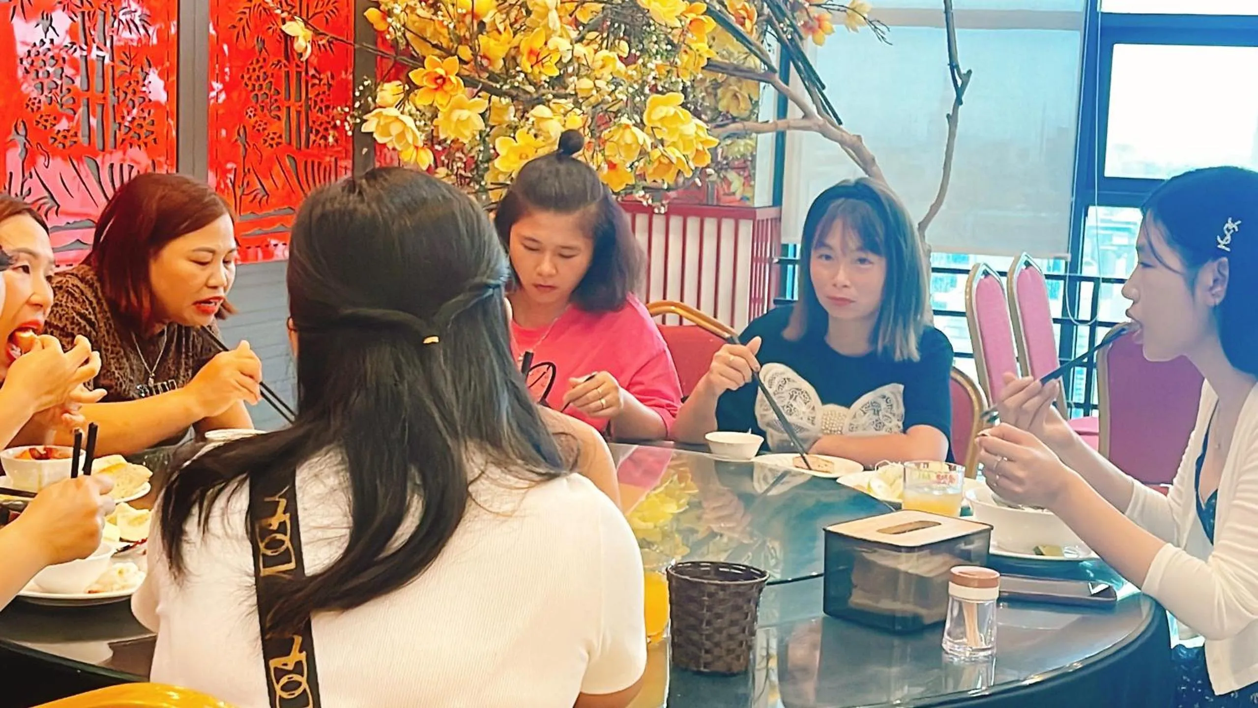 Dining area in Bình An Nhiên hotel