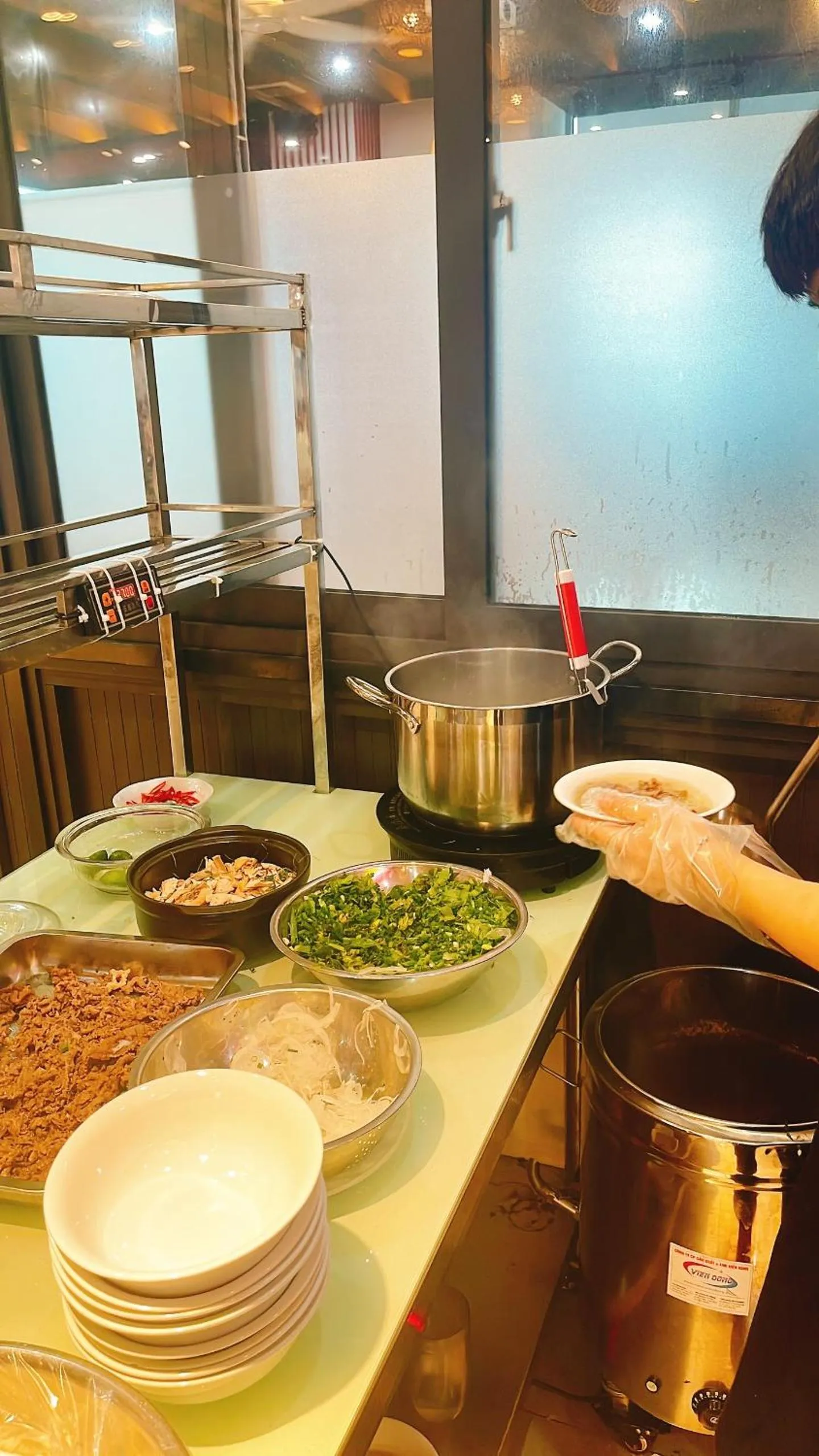 Dining area in Bình An Nhiên hotel