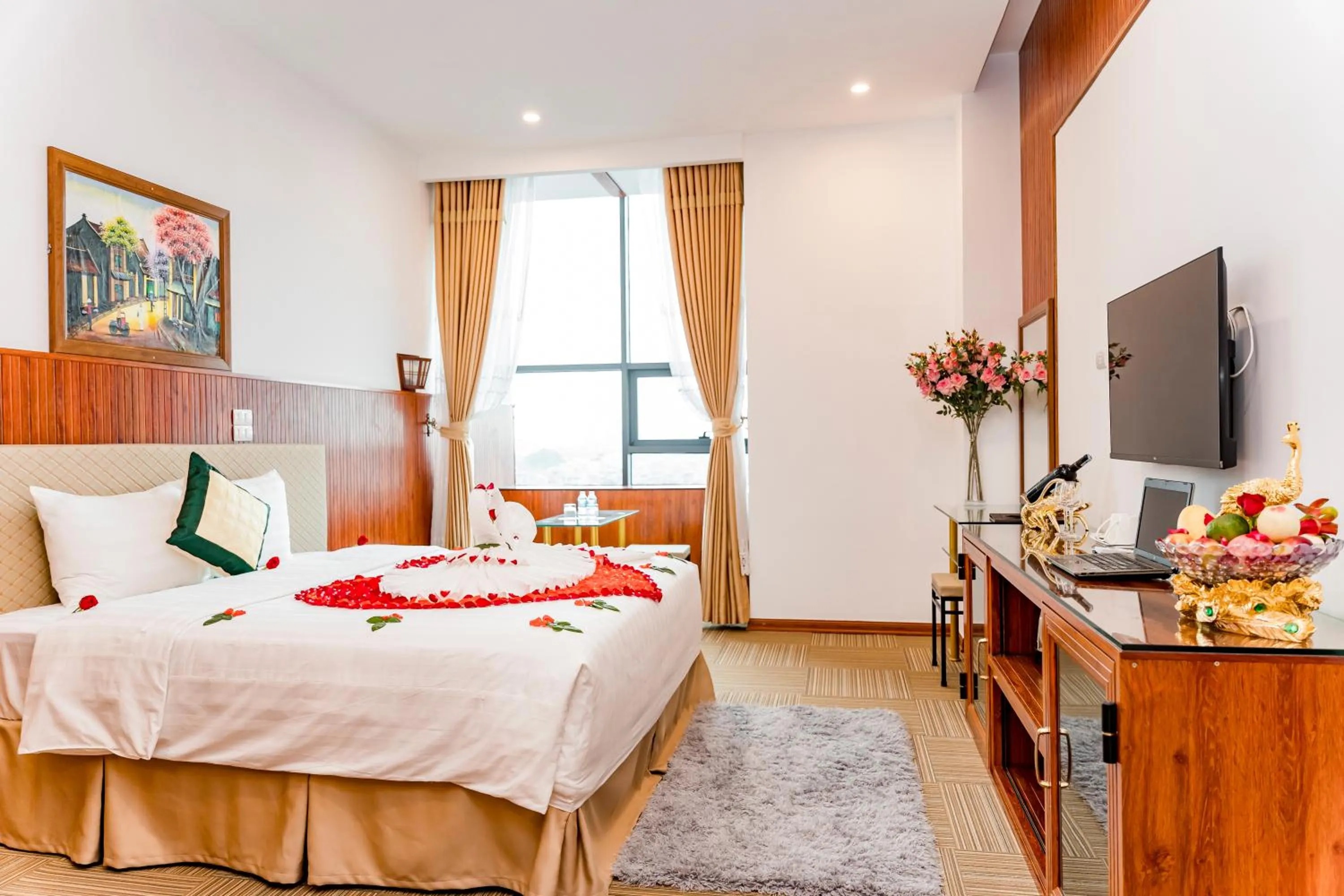 Photo of the whole room, Bed in Bình An Nhiên hotel