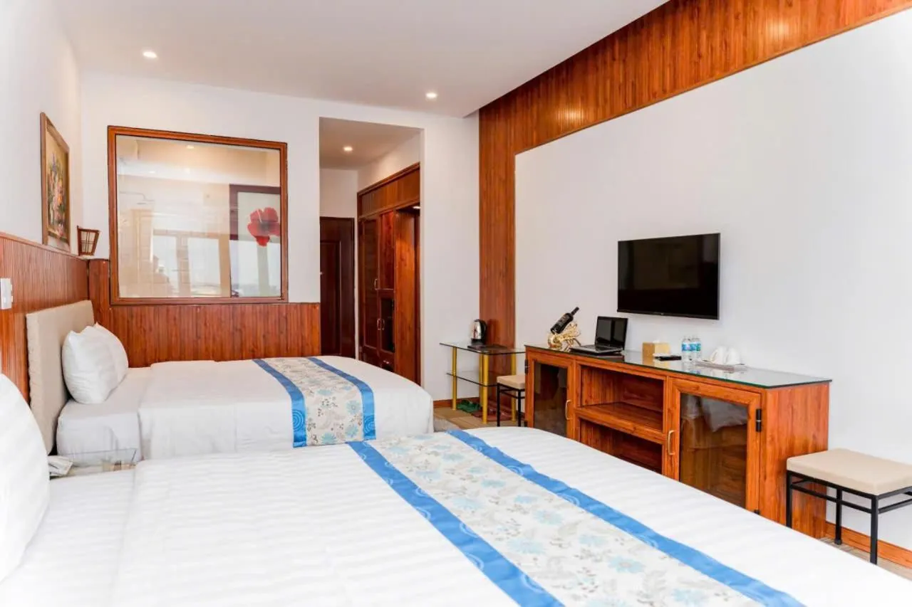 Bed in Bình An Nhiên hotel