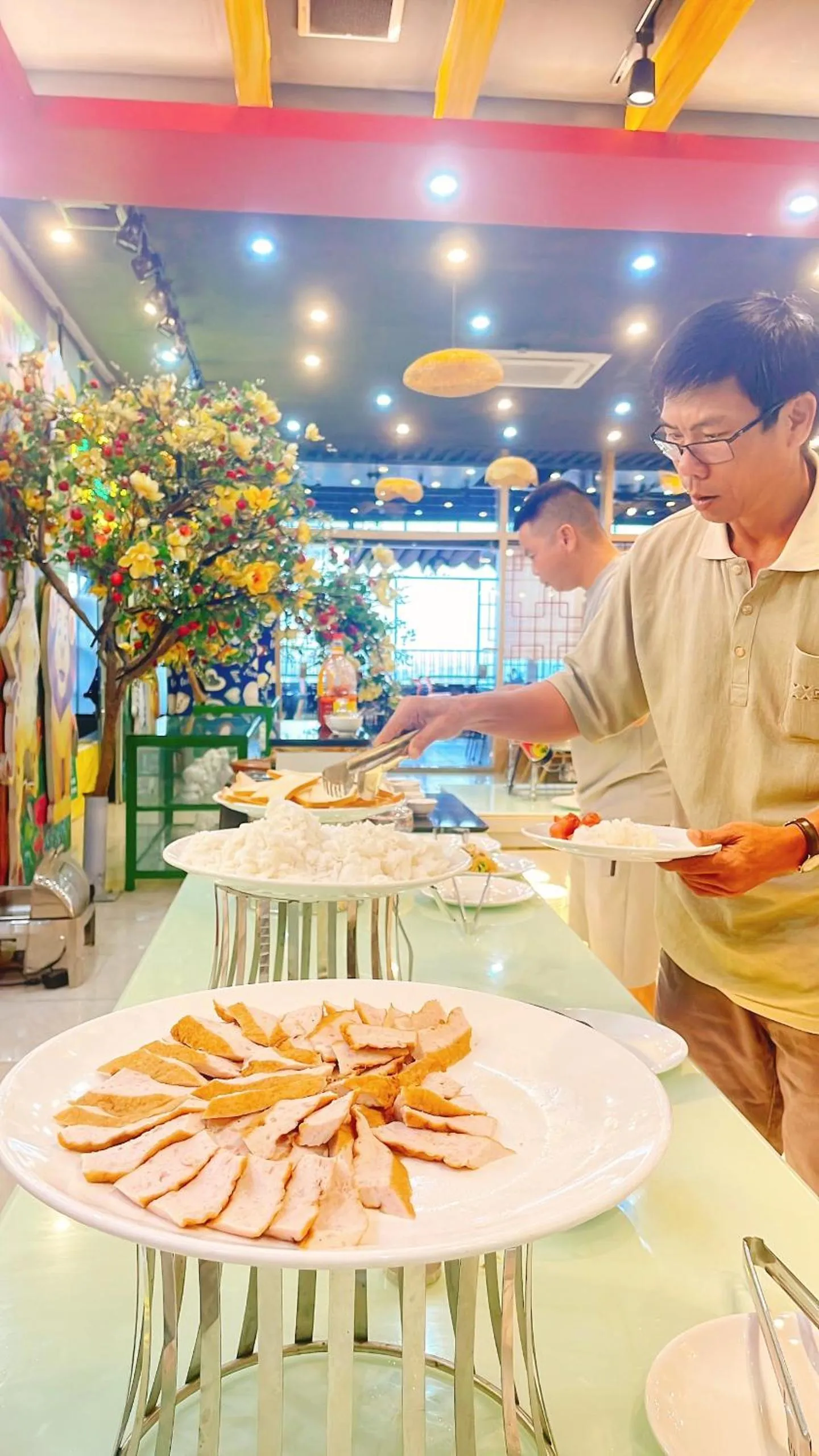 Dining area in Bình An Nhiên hotel