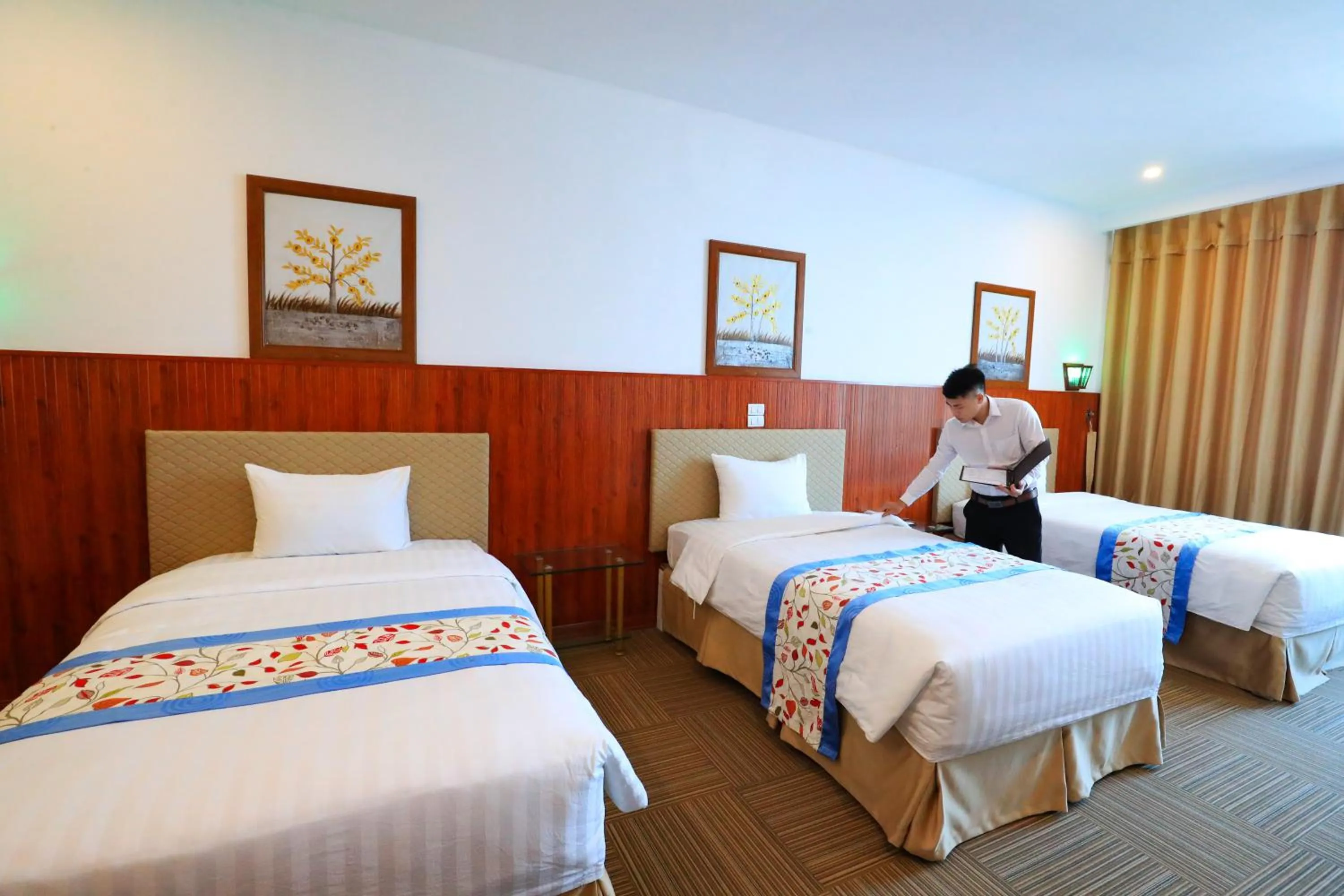 Photo of the whole room, Bed in Bình An Nhiên hotel