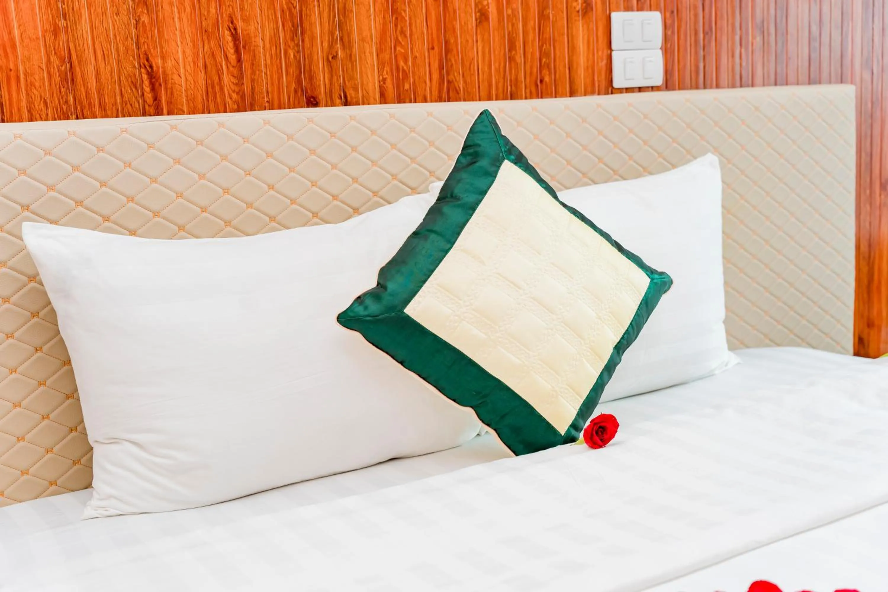 Bed in Bình An Nhiên hotel