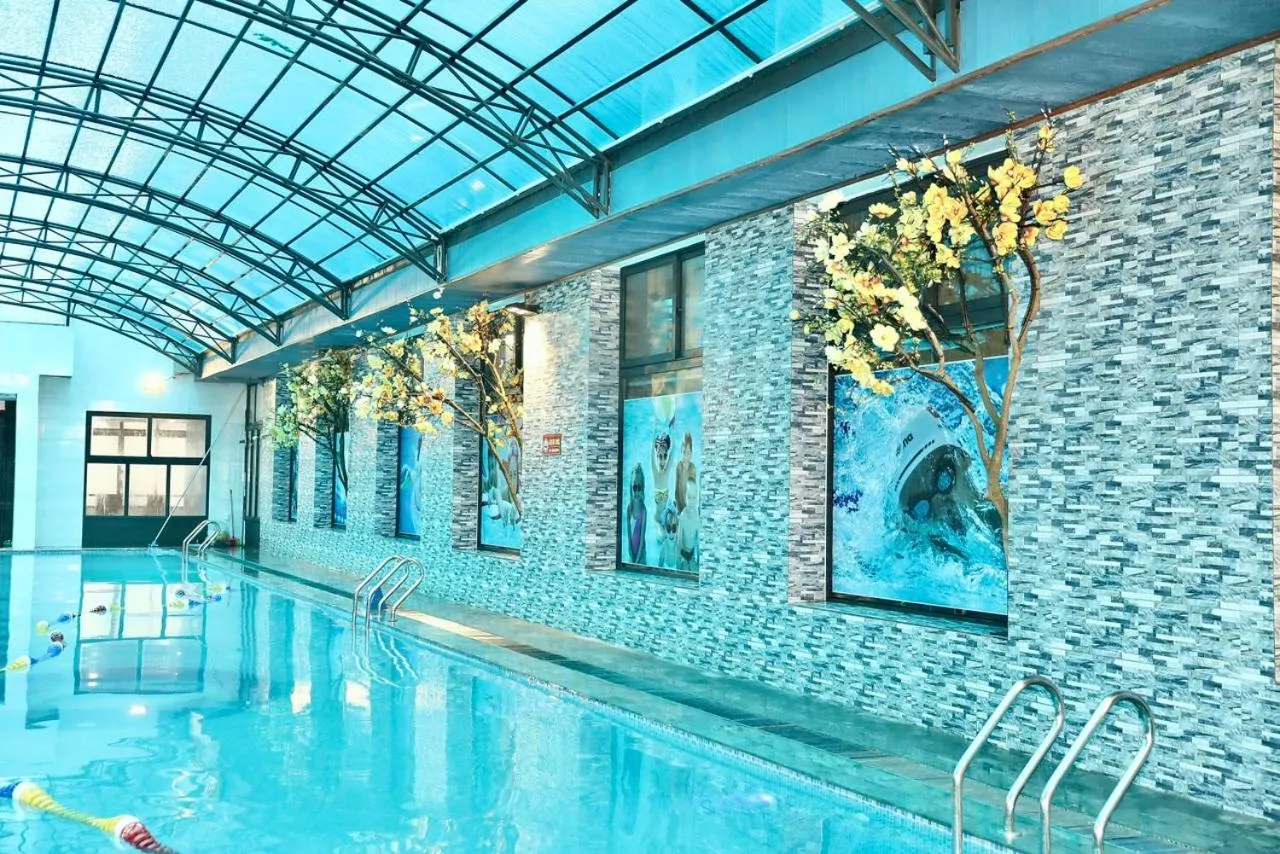 Swimming pool in Bình An Nhiên hotel