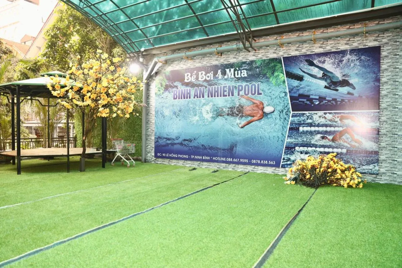 Swimming pool in Bình An Nhiên hotel