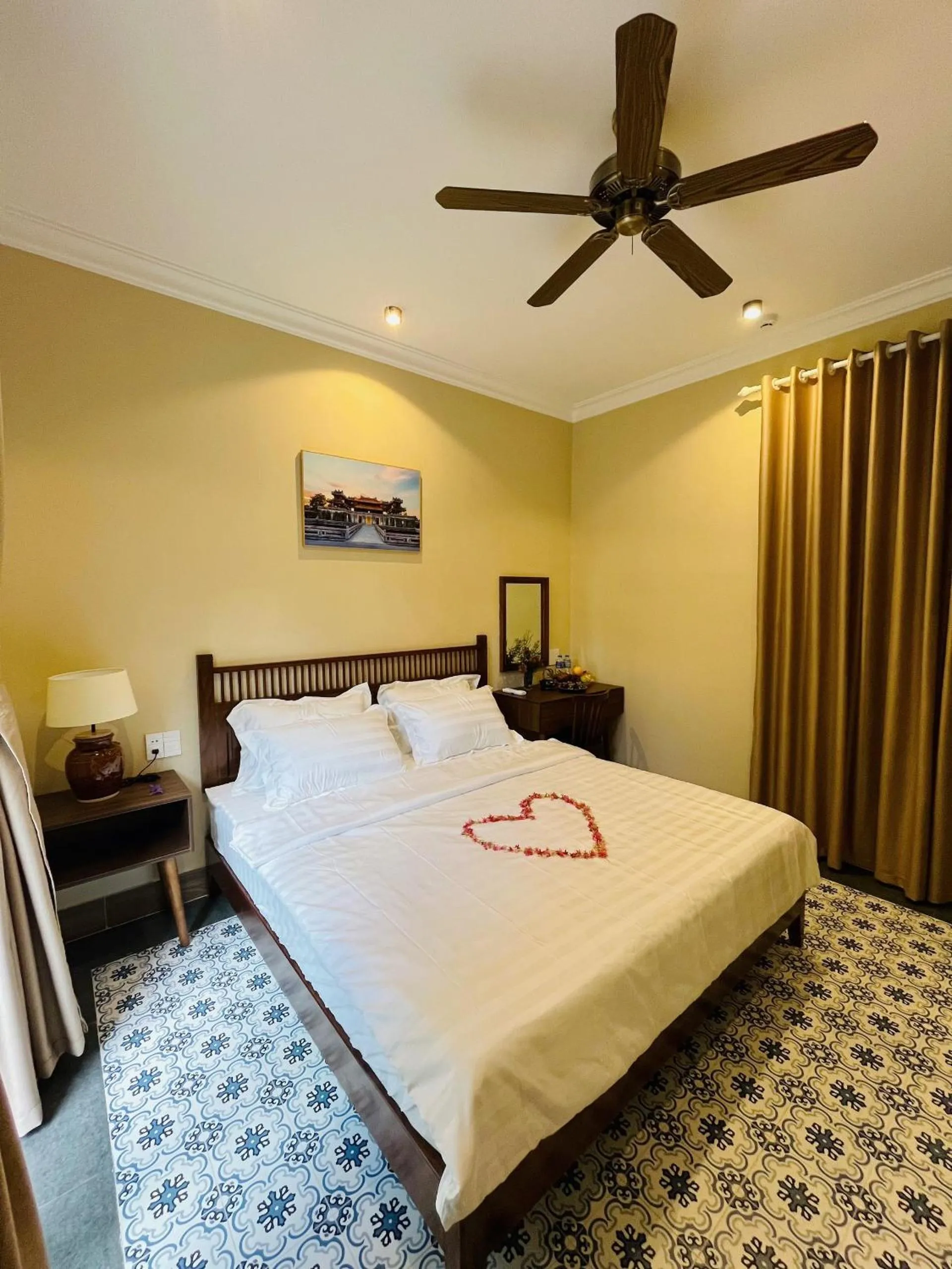 Bed in Kemi House Hoi An