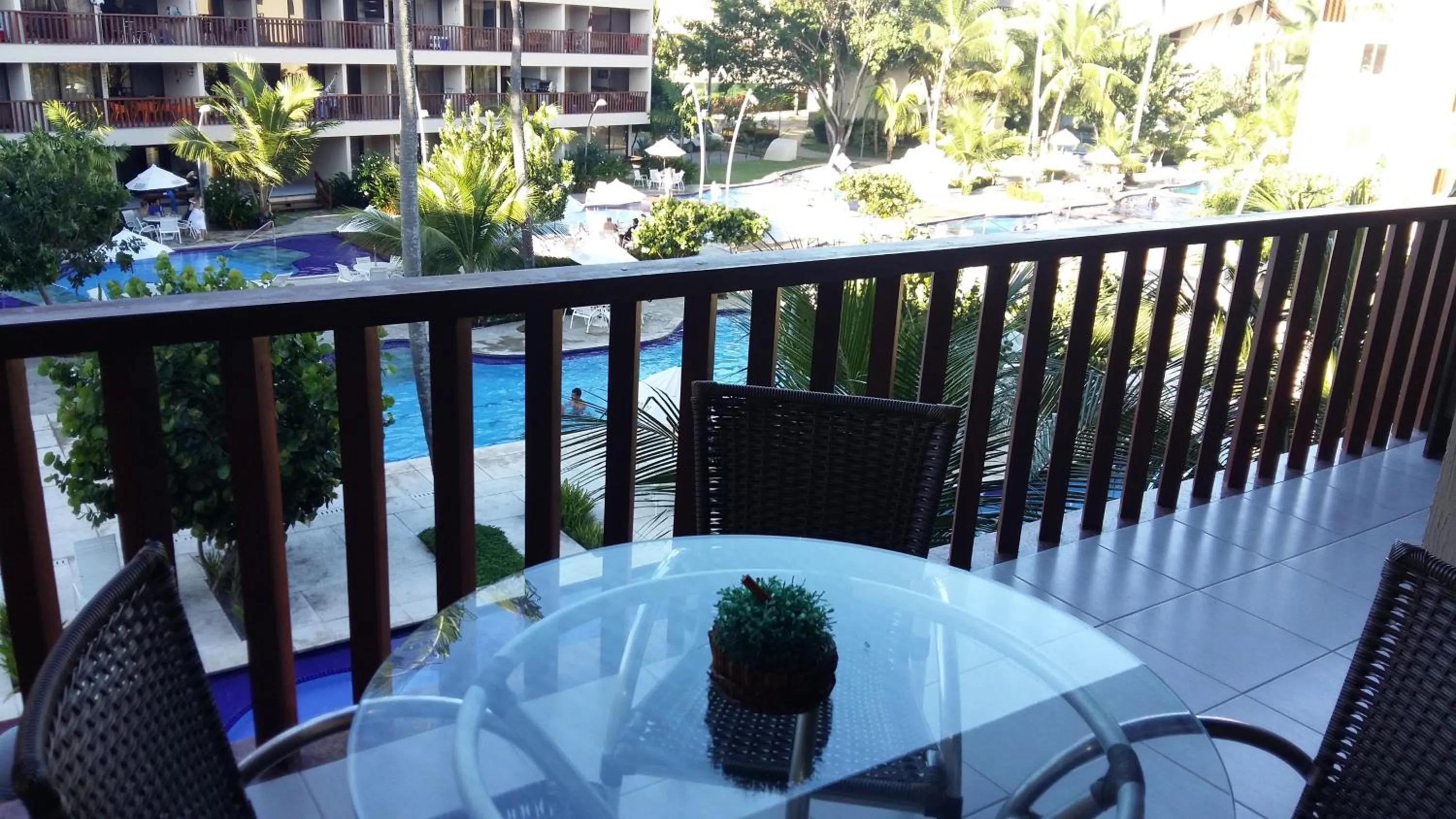 Pool view in Flats Nannai Residence Vilas