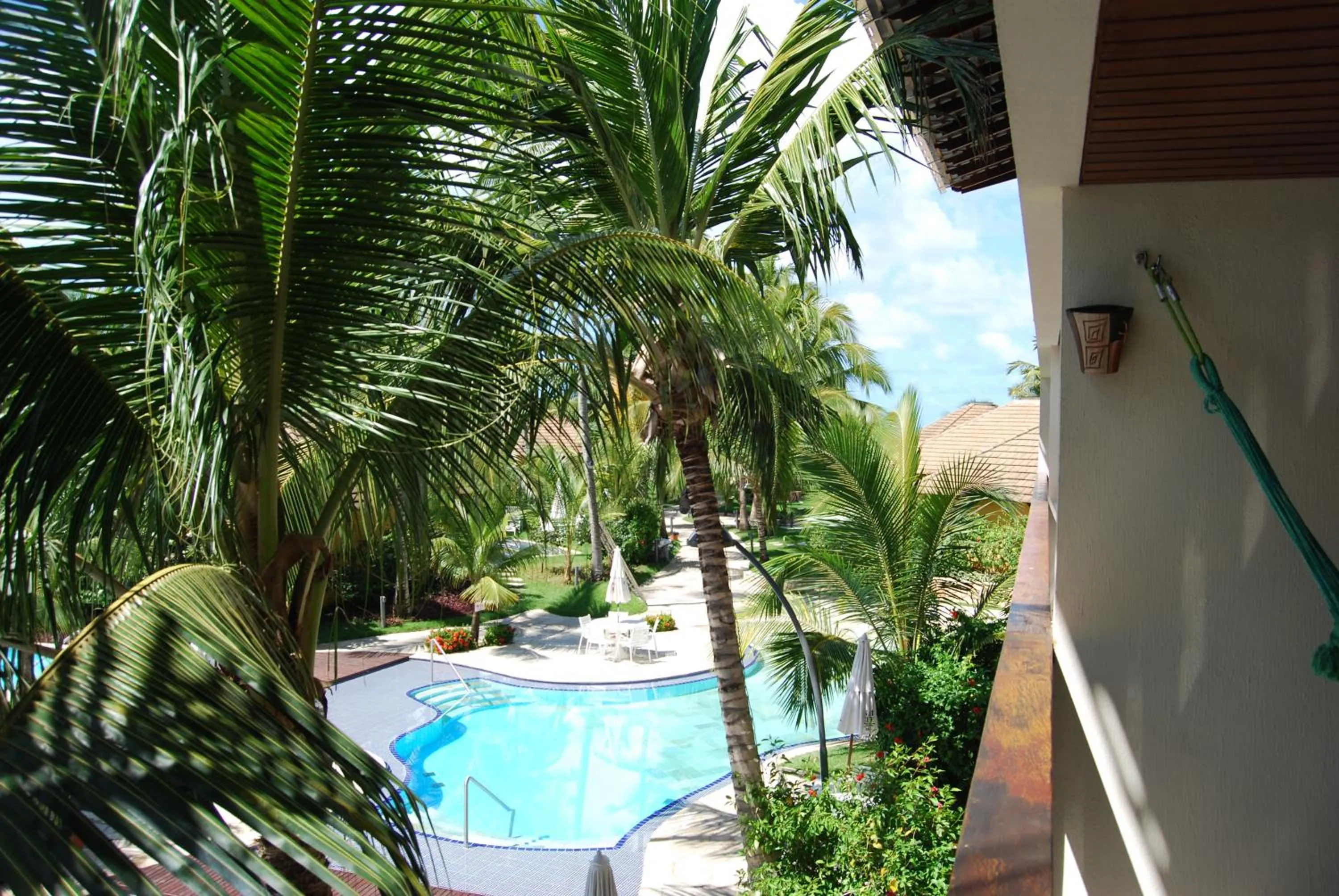 Pool view in Flats Nannai Residence Vilas