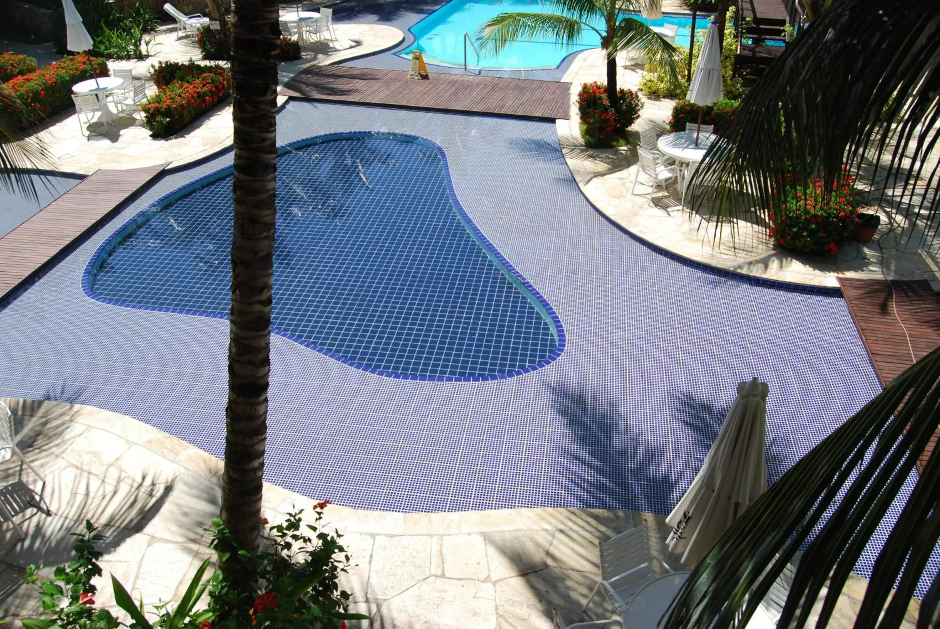 Pool view in Flats Nannai Residence Vilas