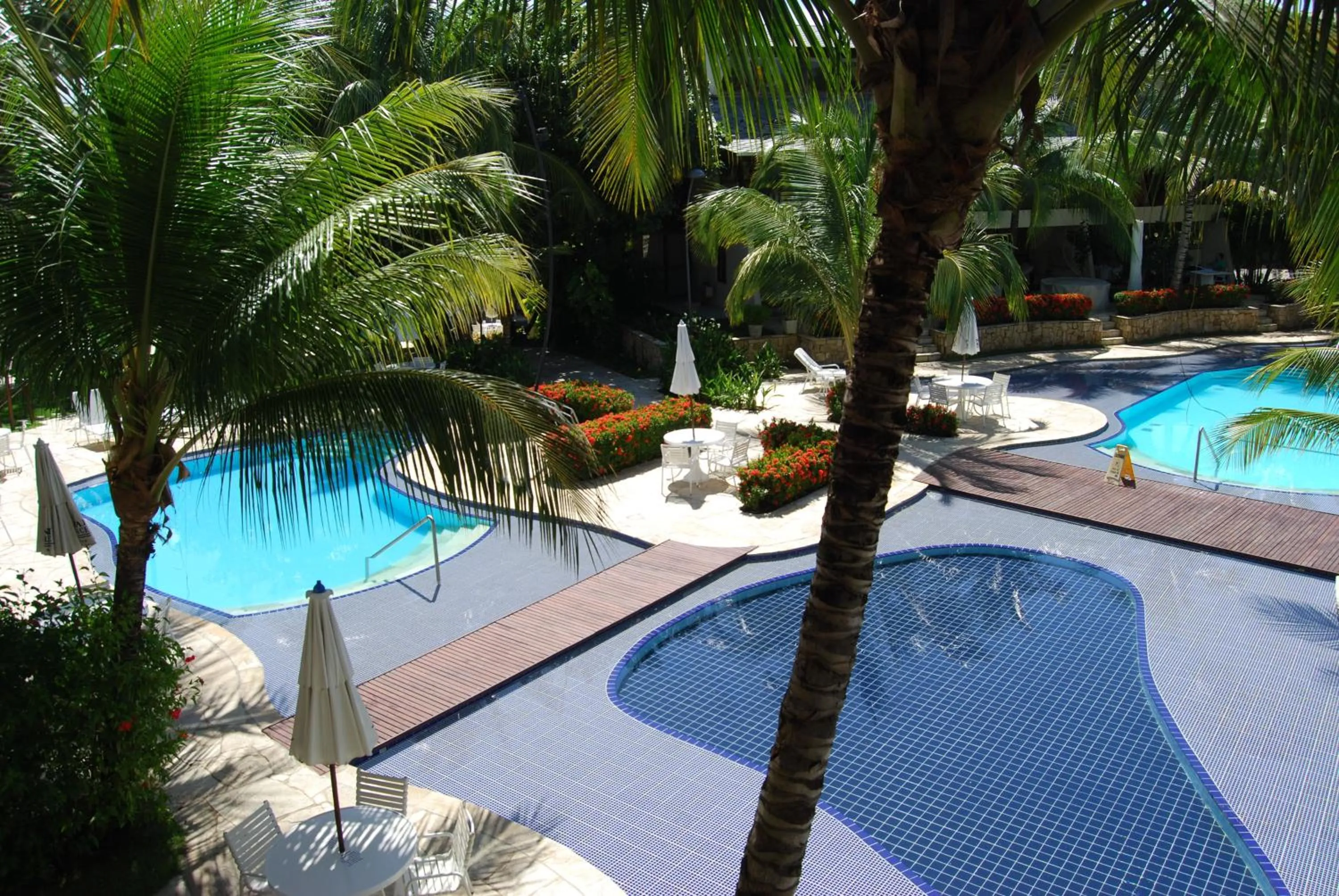Pool view in Flats Nannai Residence Vilas