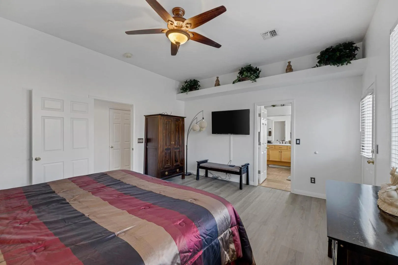 Bed in Lucky Getaway LV