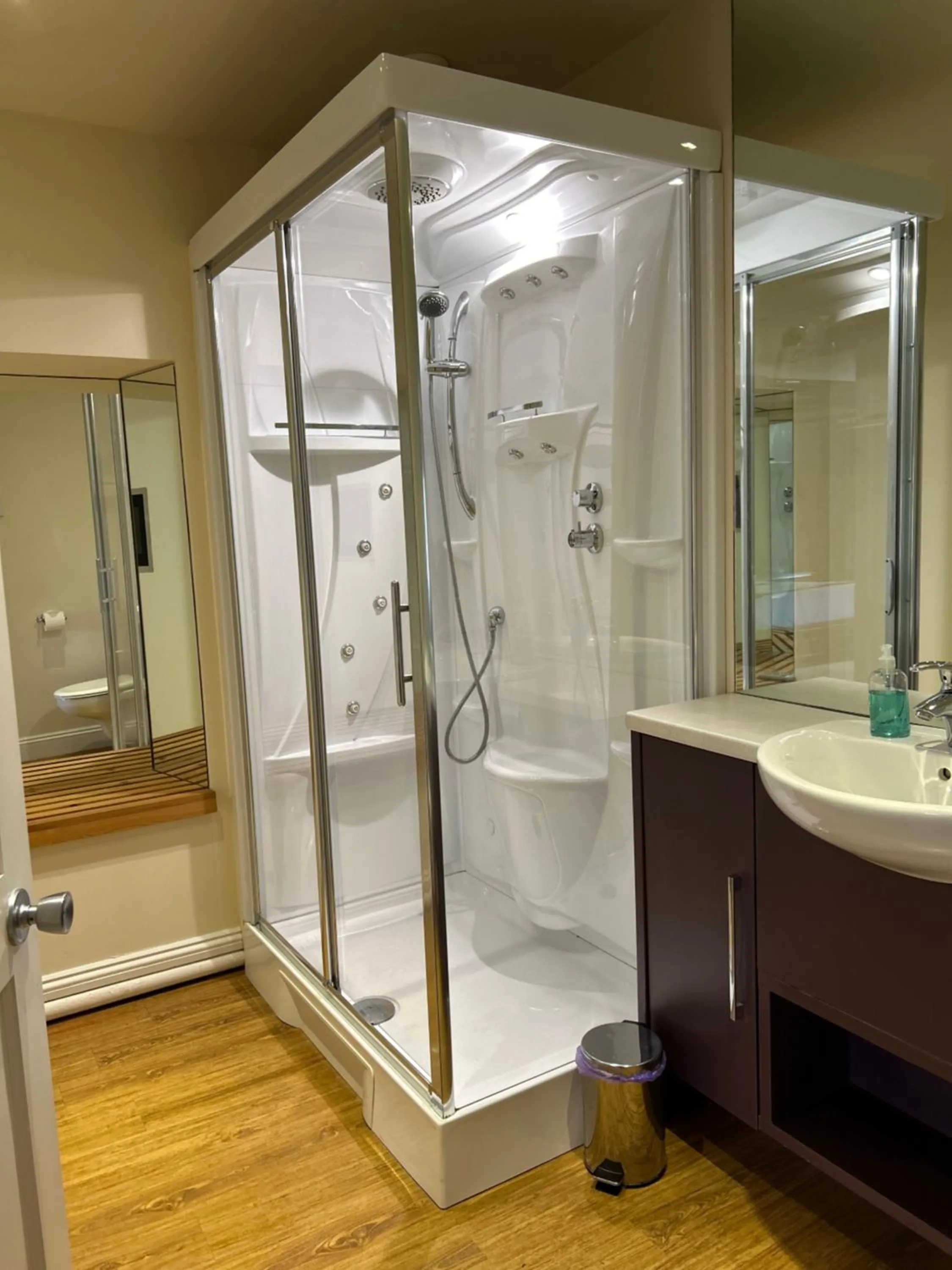 Bathroom in Moresby Hall Country House Hotel