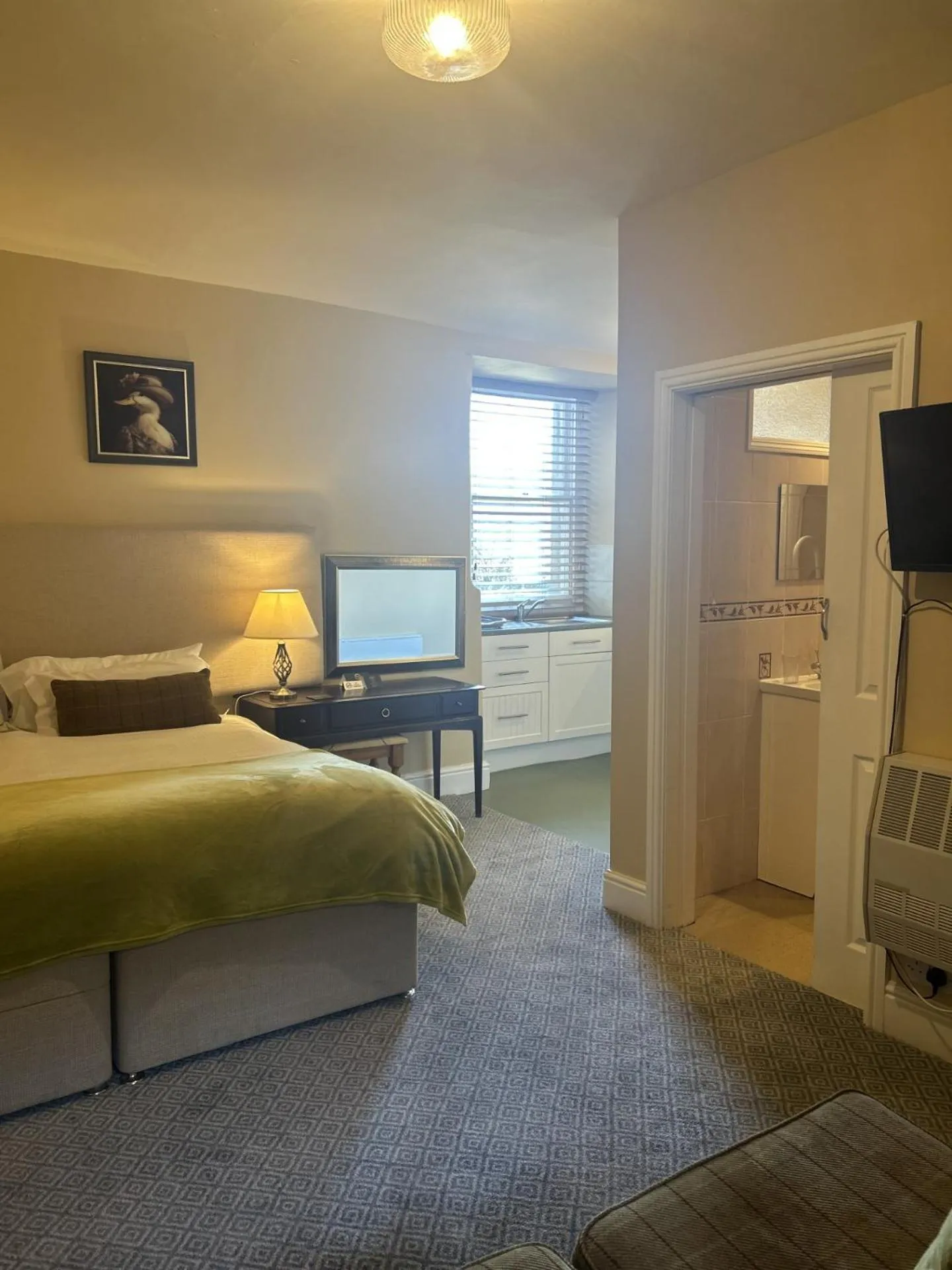 Bedroom, Bed in Moresby Hall Country House Hotel