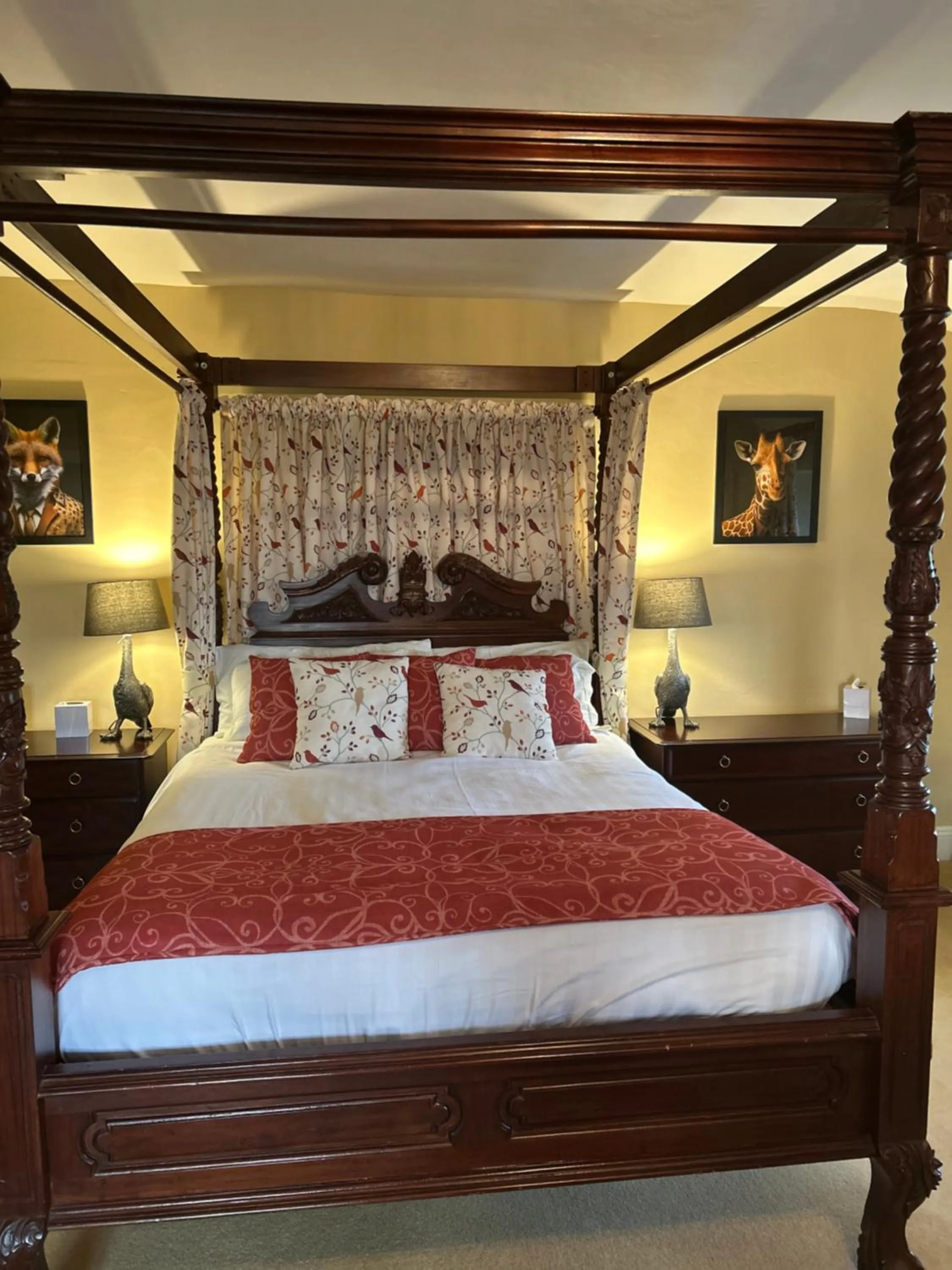 Bedroom, Bed in Moresby Hall Country House Hotel