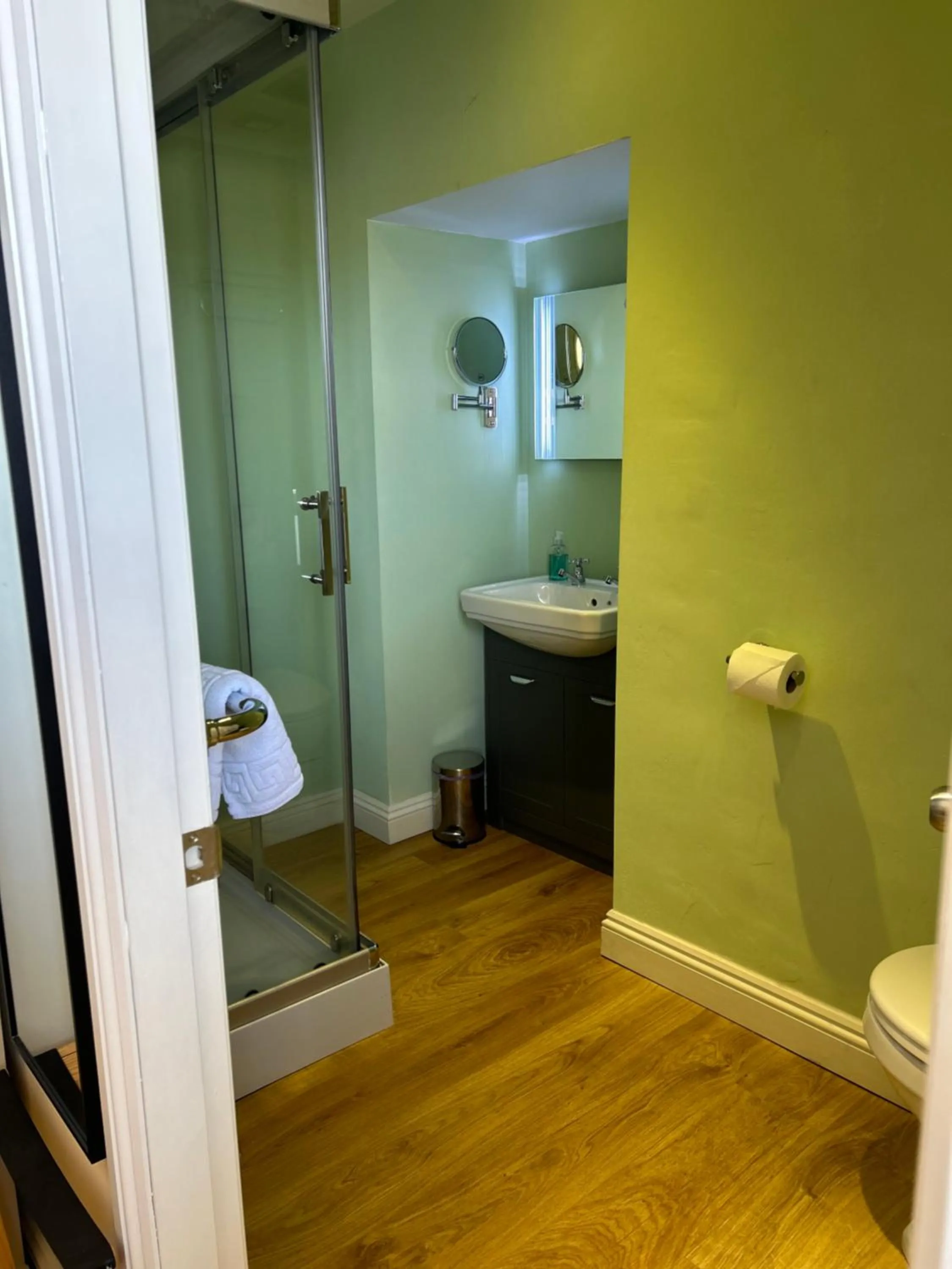 Bathroom in Moresby Hall Country House Hotel