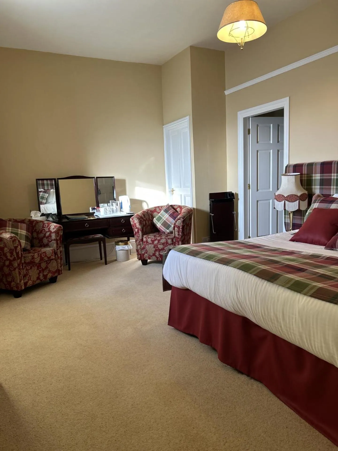 Bedroom, Bed in Moresby Hall Country House Hotel