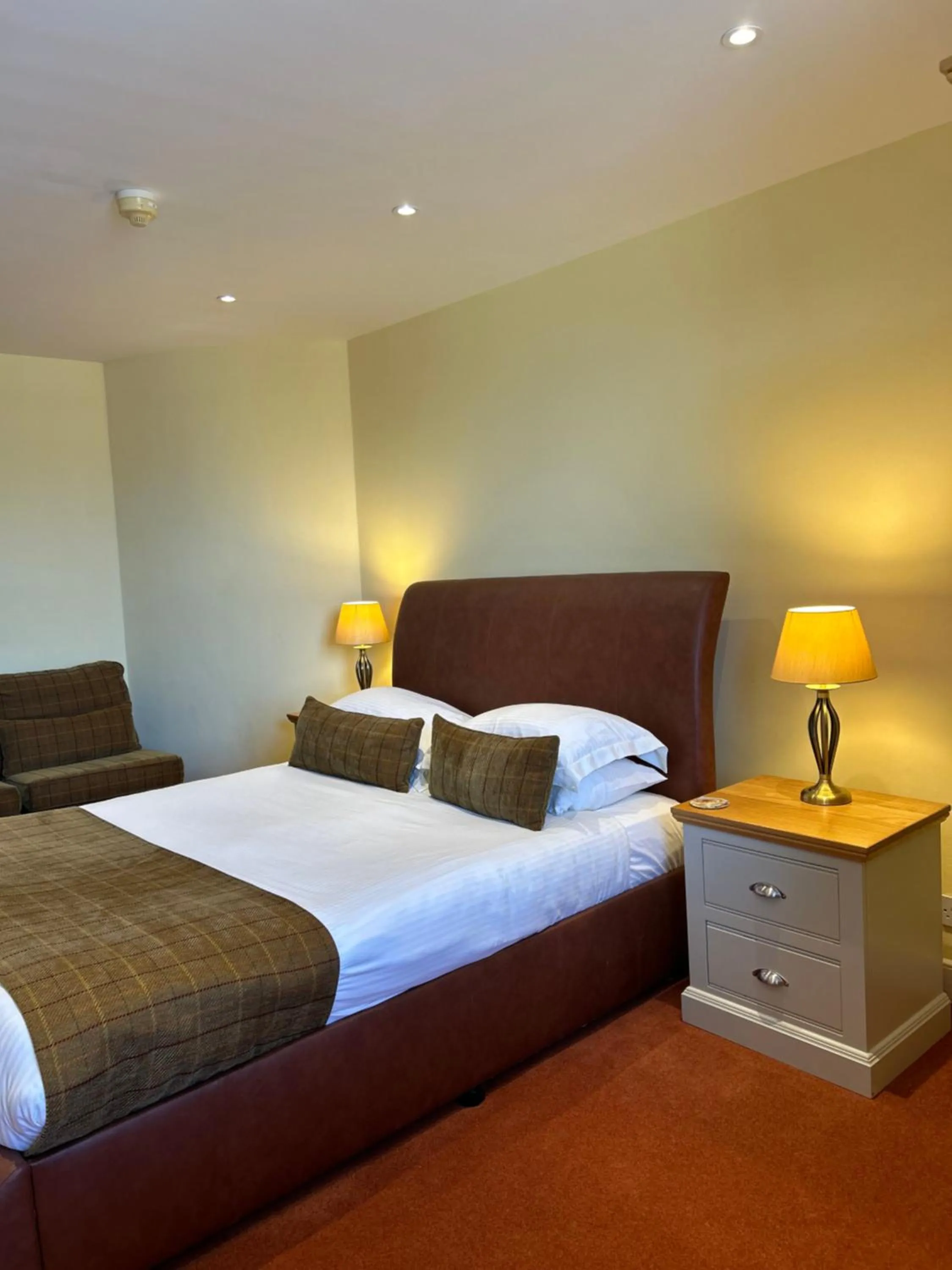 Bedroom, Bed in Moresby Hall Country House Hotel