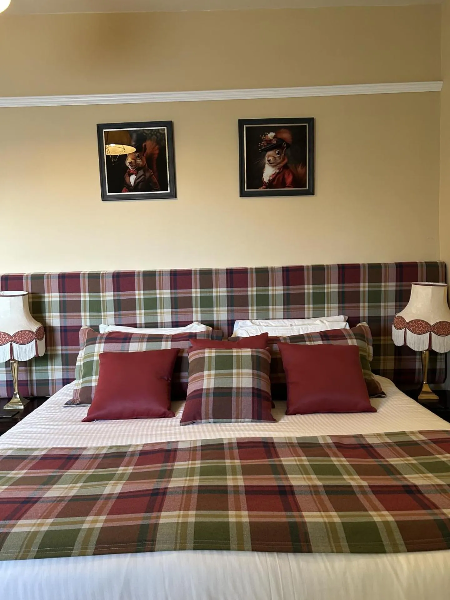 Bedroom, Bed in Moresby Hall Country House Hotel