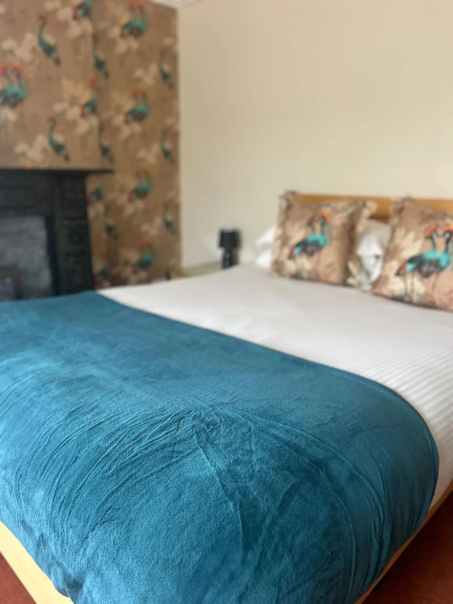 Bed in Moresby Hall Country House Hotel