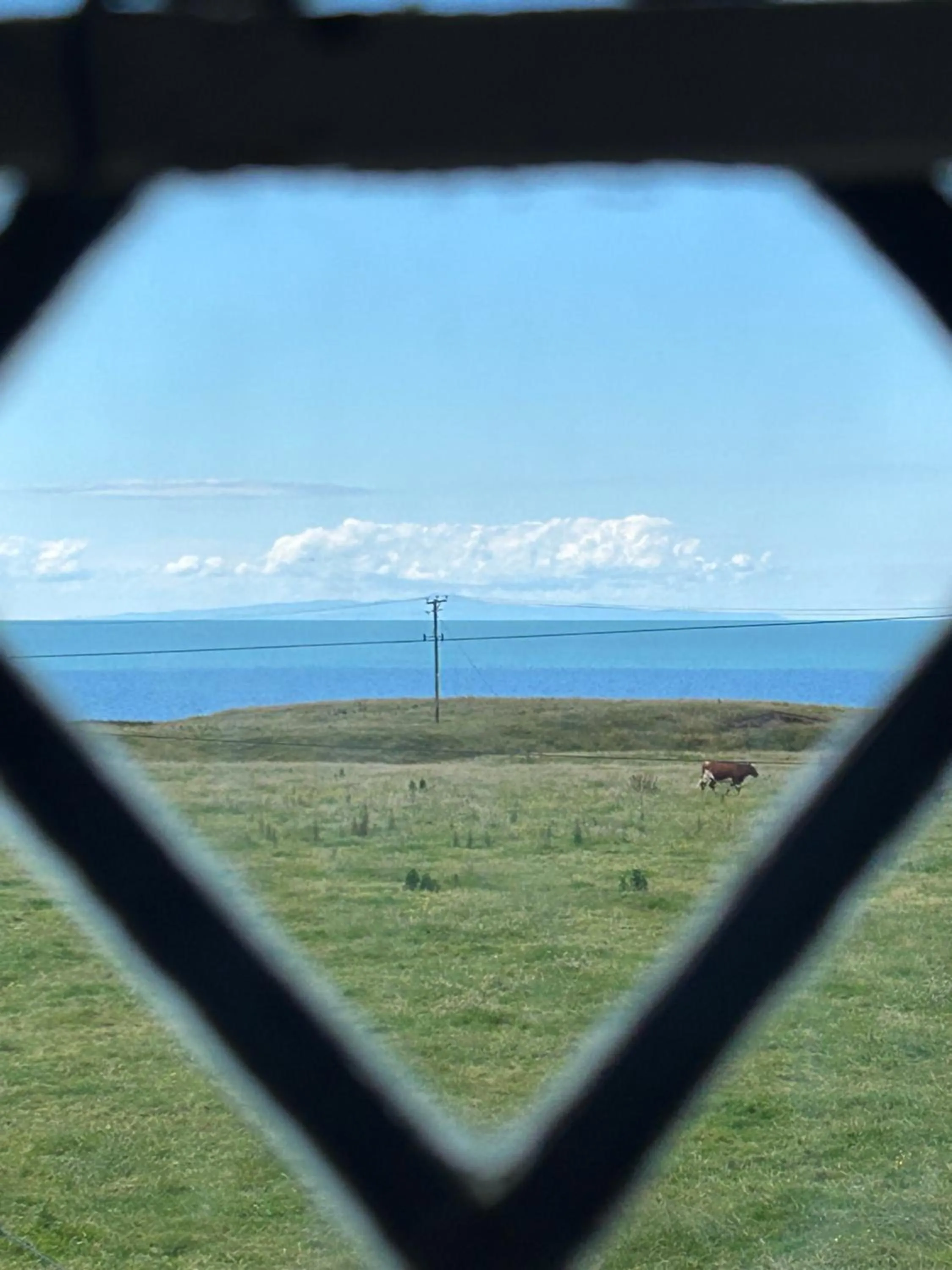 Sea view in Moresby Hall Country House Hotel