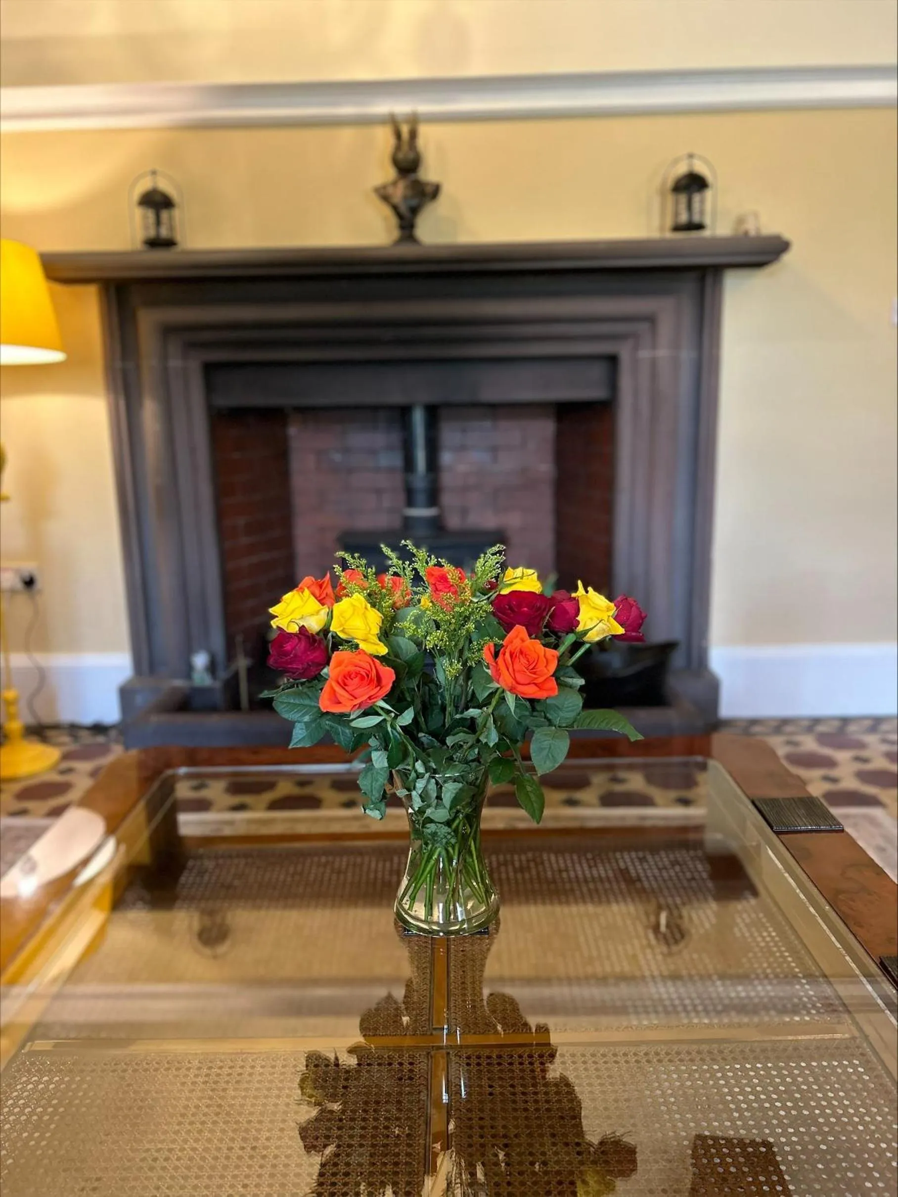 flat iron in Moresby Hall Country House Hotel