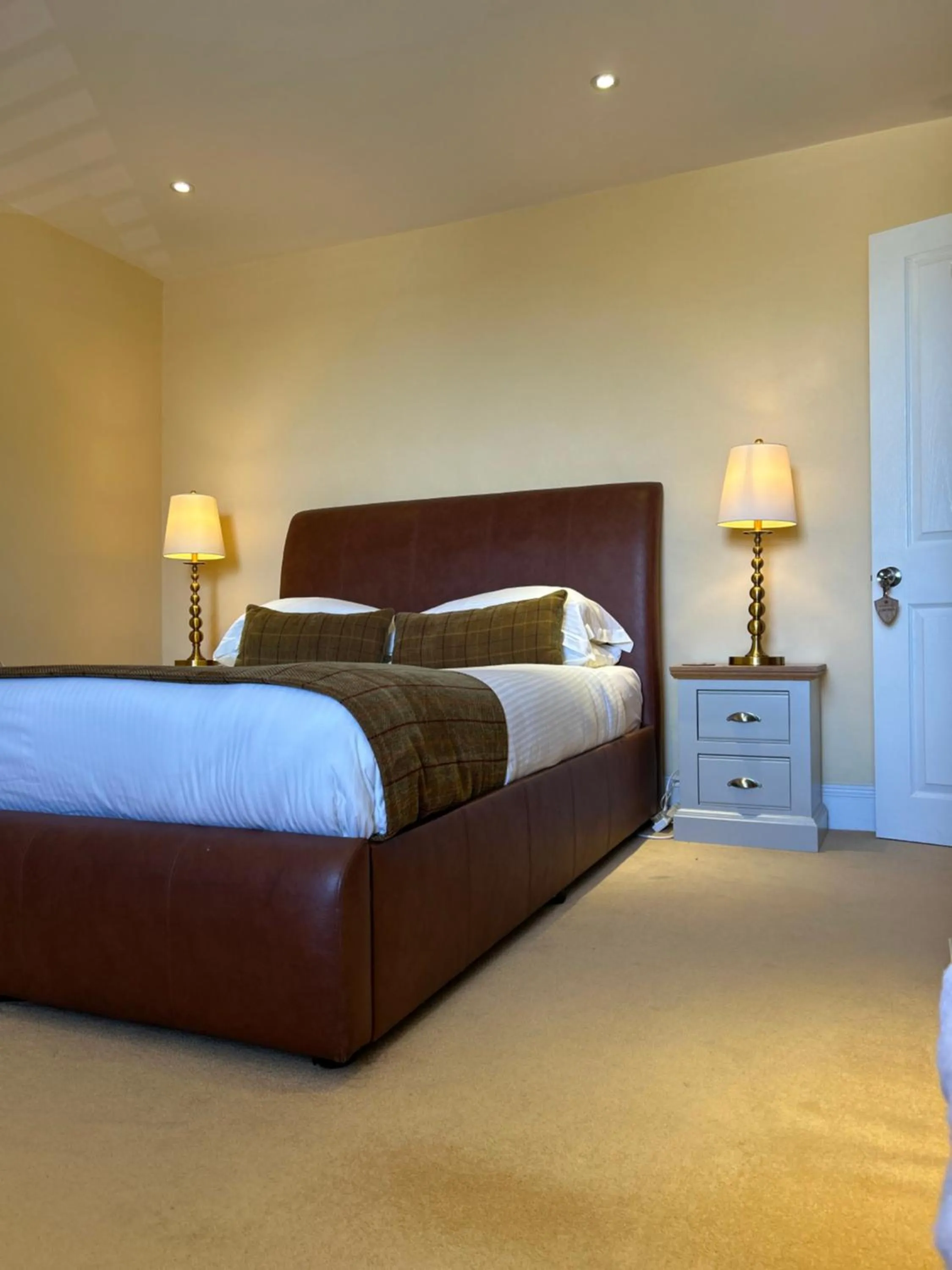 Bedroom, Bed in Moresby Hall Country House Hotel