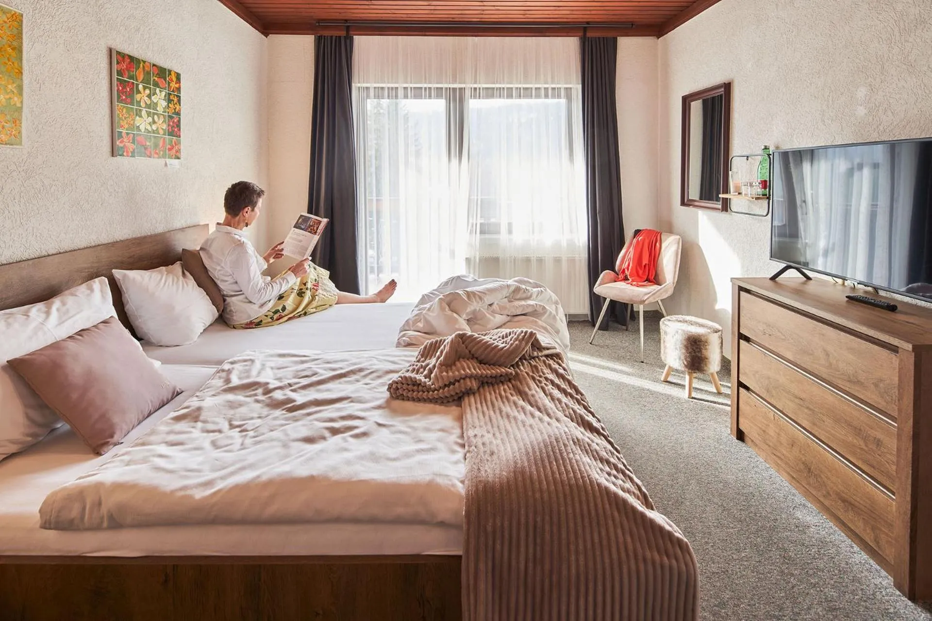 TV and multimedia, Bed in Draxlerhaus