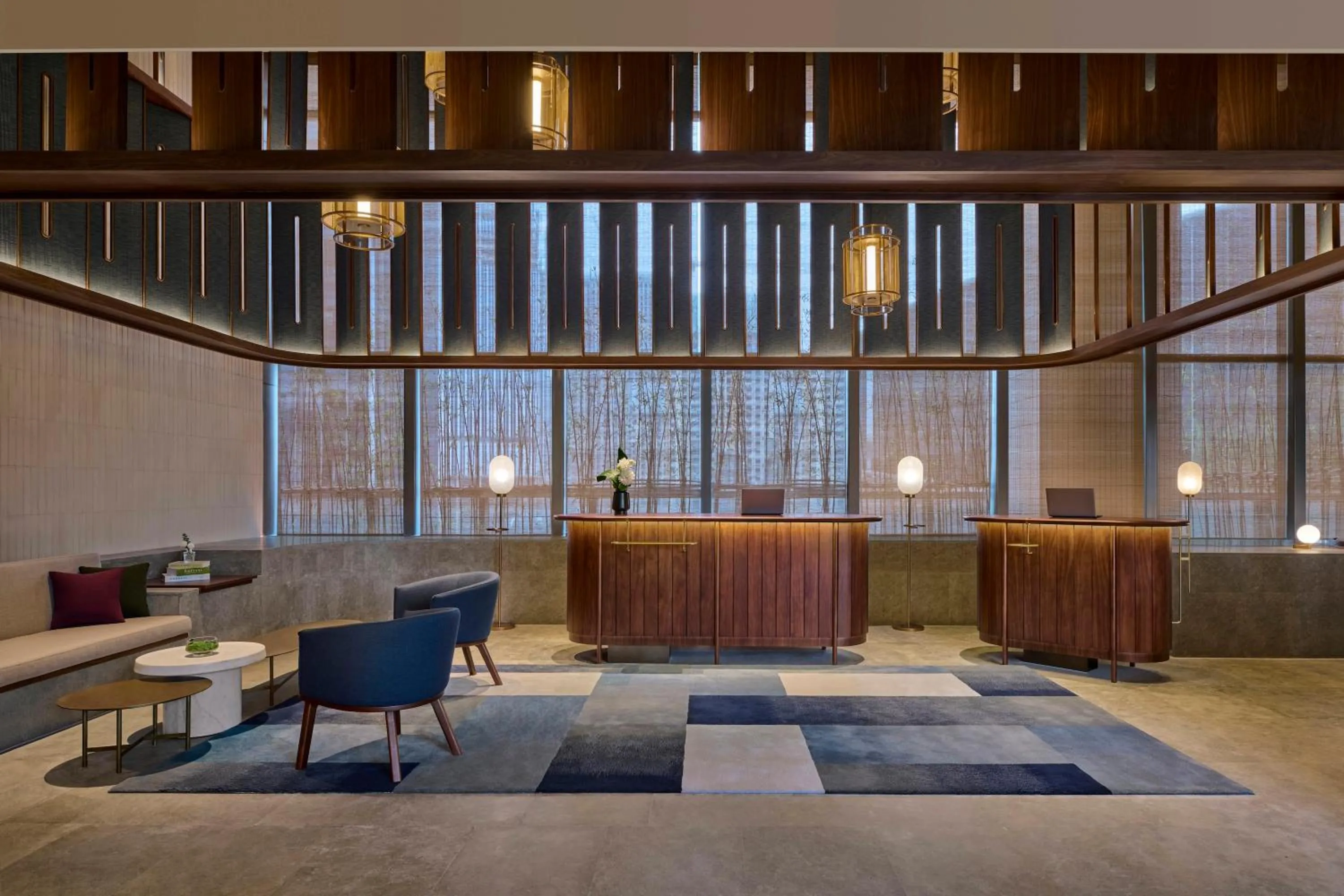 Lobby or reception in Artyzen NEW BUND 31 Shanghai Qiantan