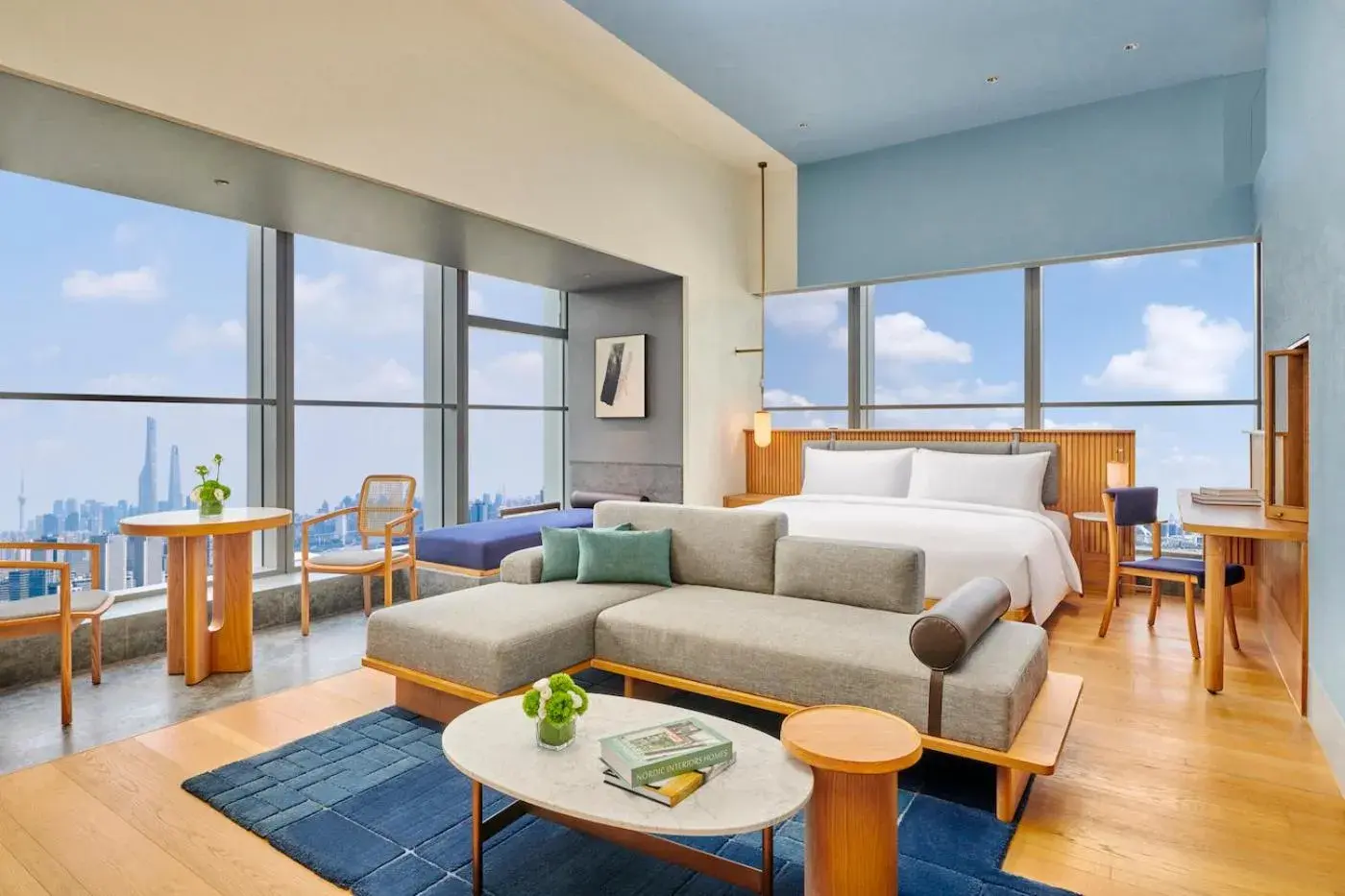 Bed in Artyzen NEW BUND 31 Shanghai Qiantan Bed in Artyzen NEW BUND 31 Shanghai Qiantan