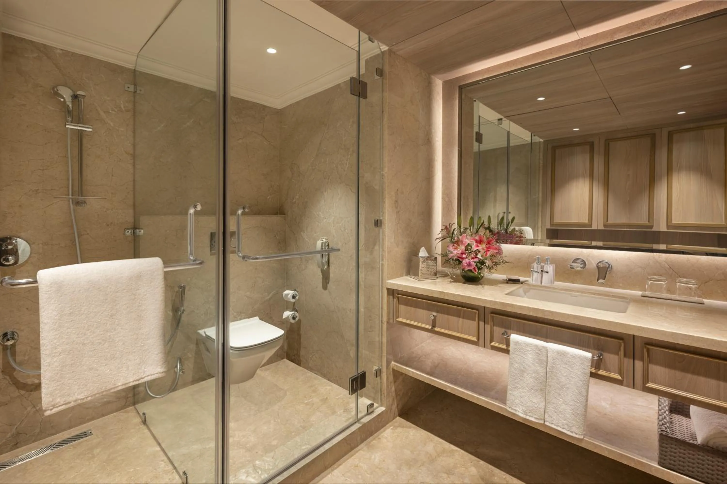 Bathroom in Aurika, Mumbai International Airport - Luxury by Lemon Tree Hotels