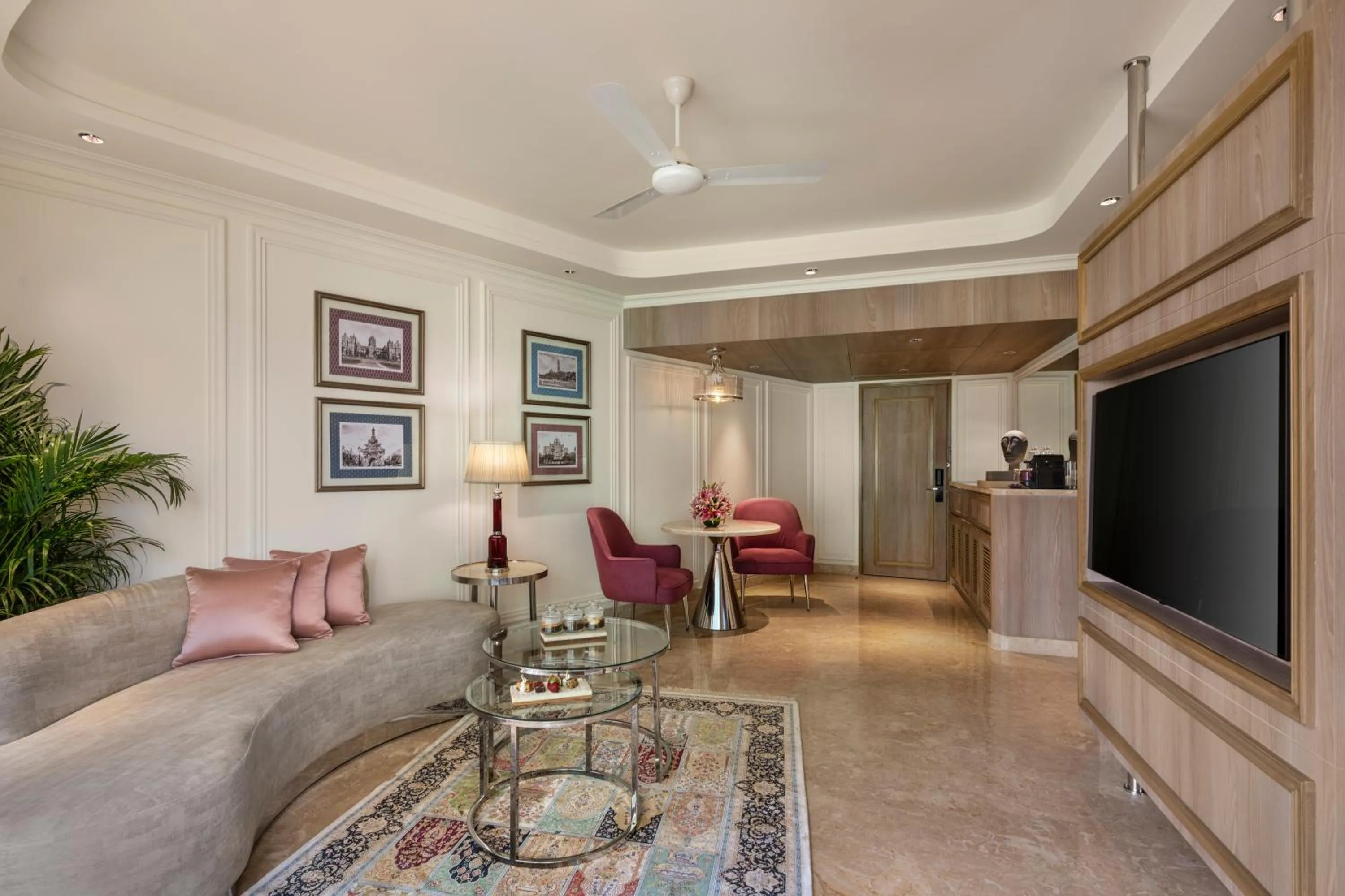 Living room in Aurika, Mumbai International Airport - Luxury by Lemon Tree Hotels