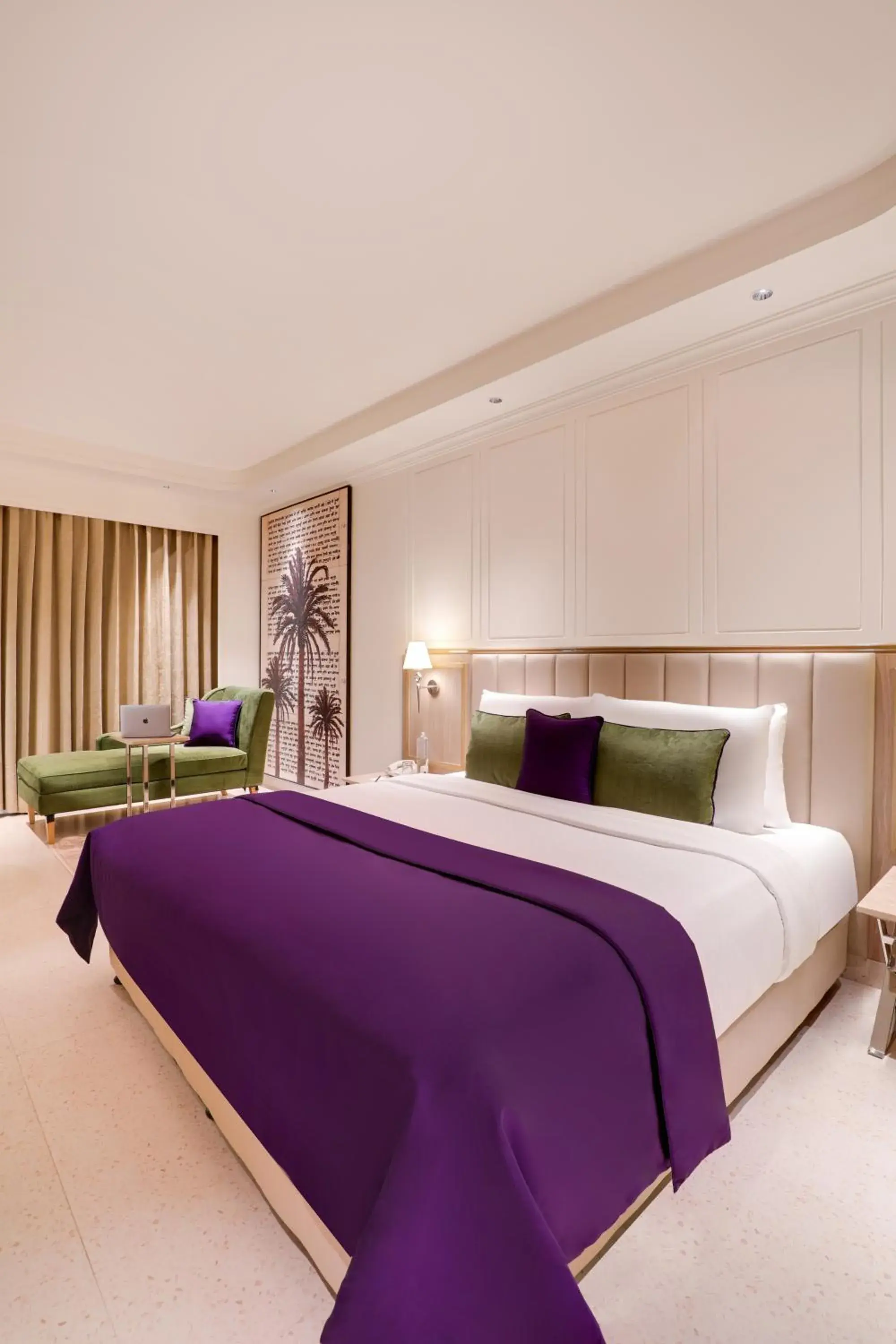 Bedroom, Bed in Aurika, Mumbai International Airport - Luxury by Lemon Tree Hotels Bedroom, Bed in Aurika, Mumbai International Airport - Luxury by Lemon Tree Hotels