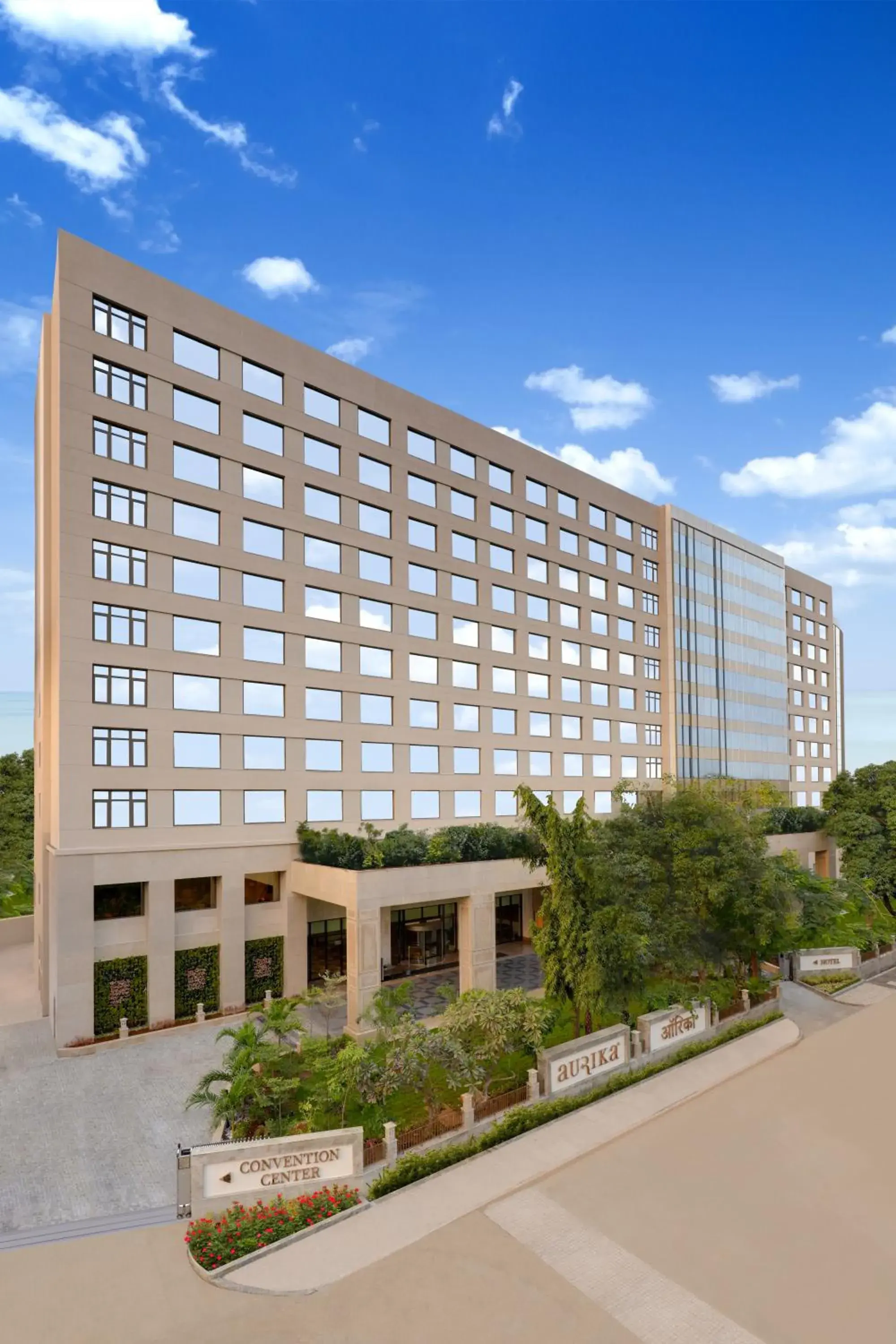 Property building in Aurika, Mumbai International Airport - Luxury by Lemon Tree Hotels Property building in Aurika, Mumbai International Airport - Luxury by Lemon Tree Hotels