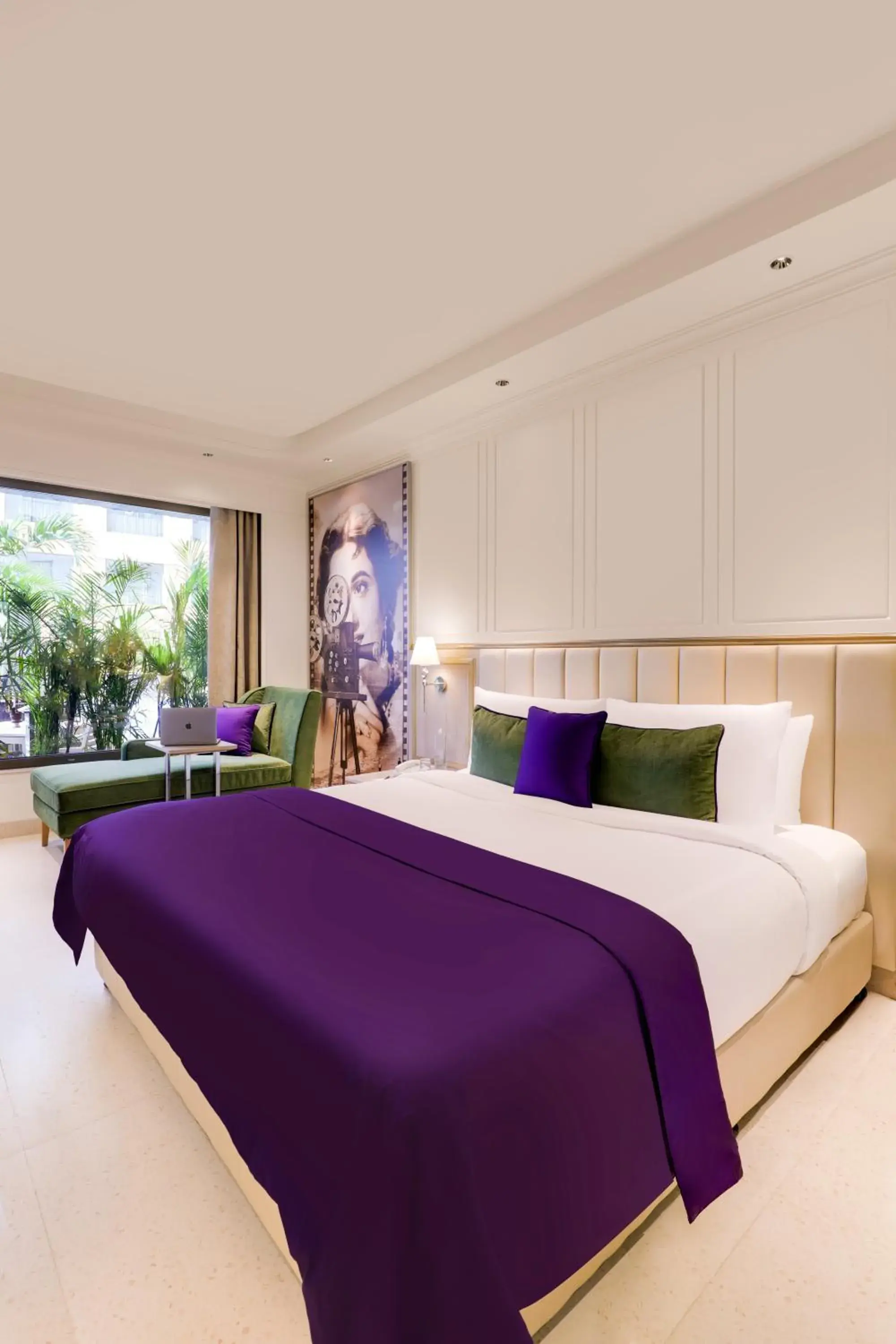 Bedroom, Bed in Aurika, Mumbai International Airport - Luxury by Lemon Tree Hotels Bedroom, Bed in Aurika, Mumbai International Airport - Luxury by Lemon Tree Hotels
