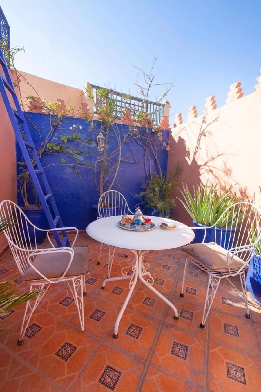 Patio in La lune de Marrakech Riad