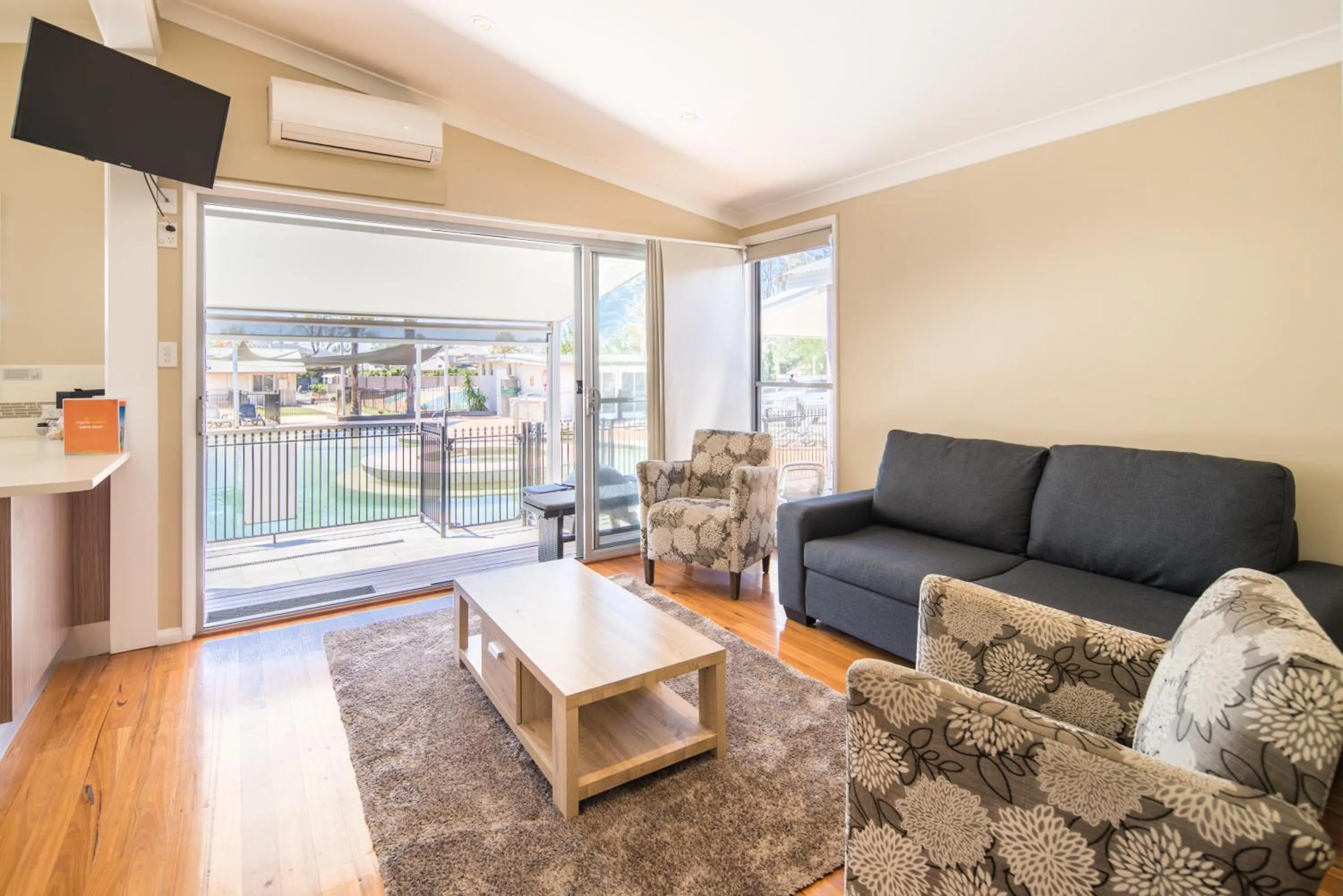 Living room in Ingenia Holidays Hunter Valley