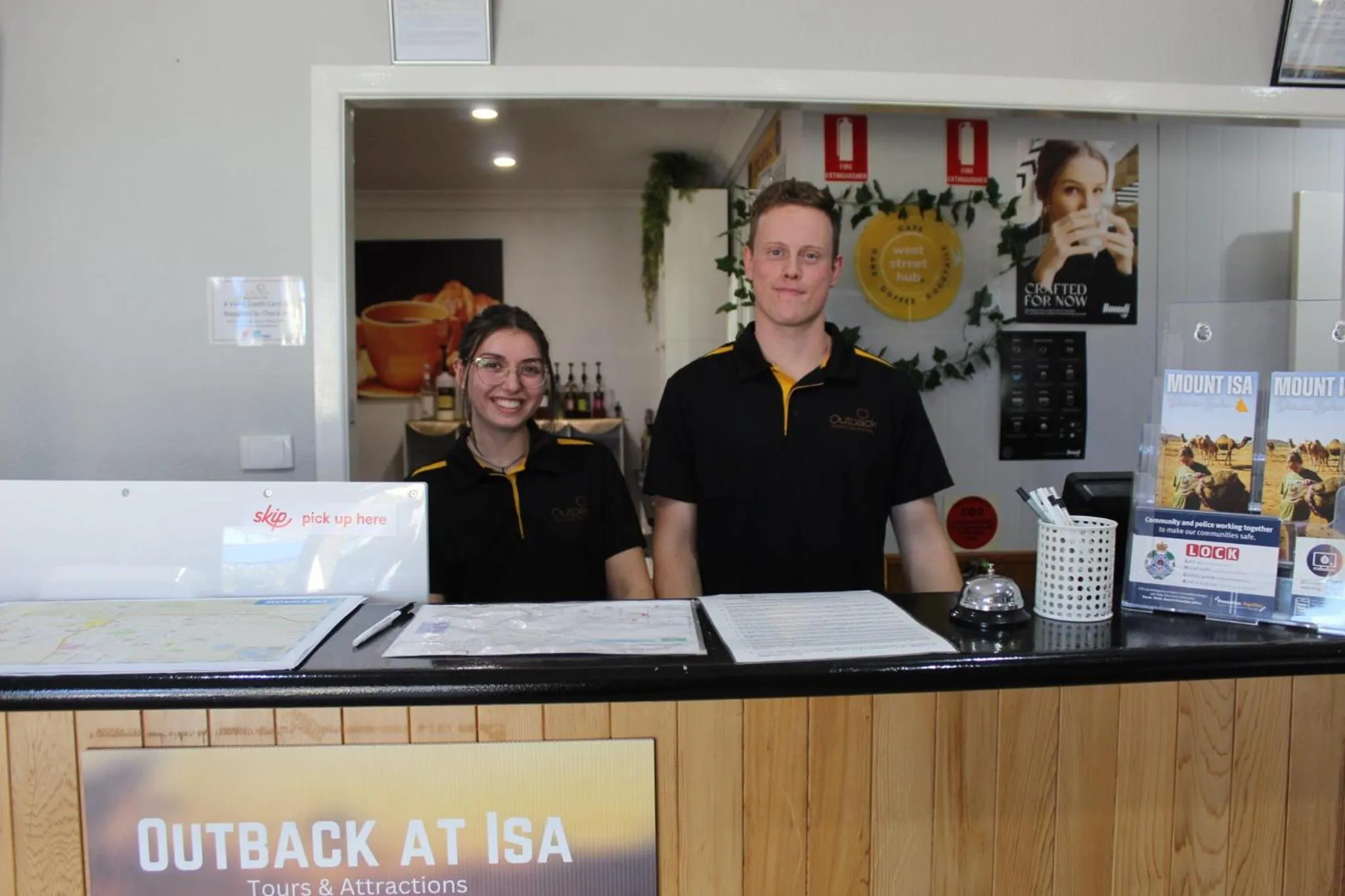 Lobby or reception in Outback Motel Mt Isa